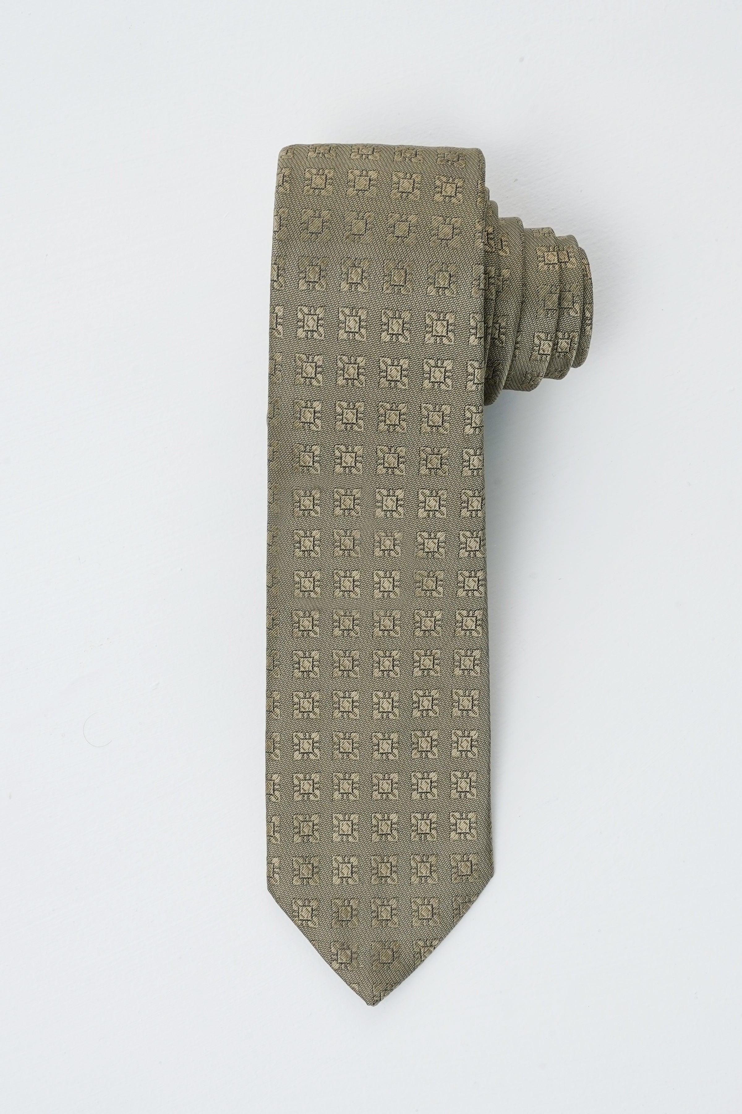 POLY SILK TIE at Charcoal Clothing