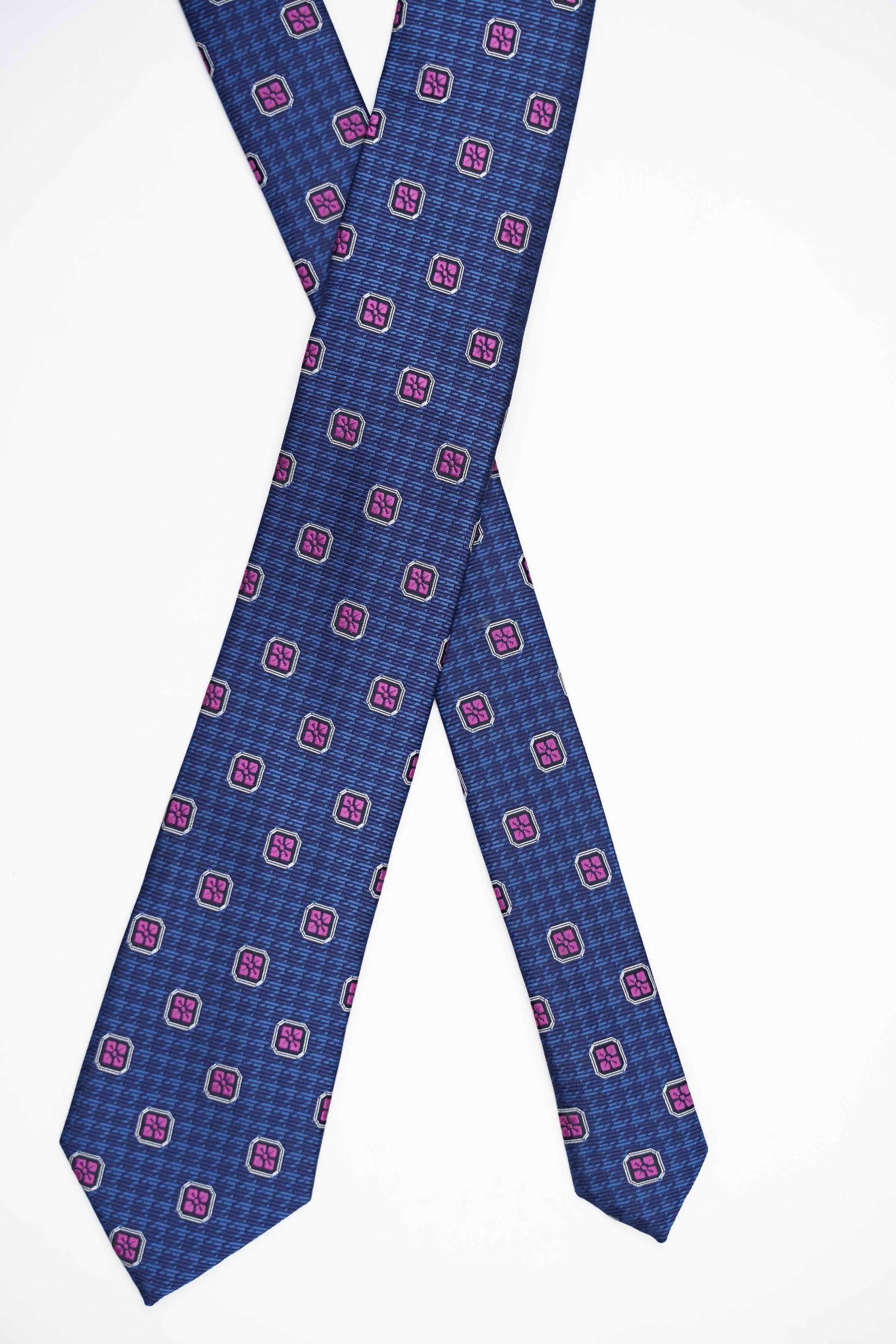 POLY SILK TIE at Charcoal Clothing