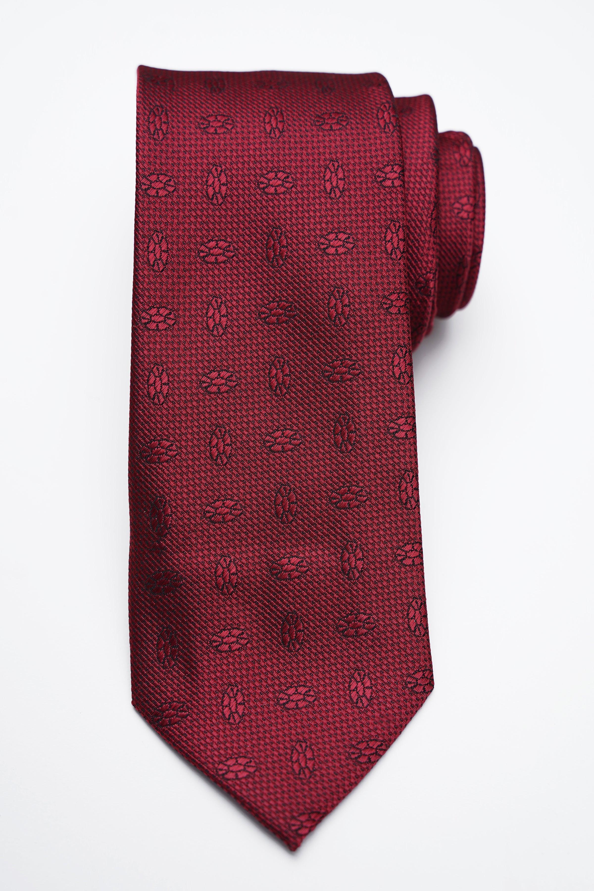 POLY SILK TIE at Charcoal Clothing