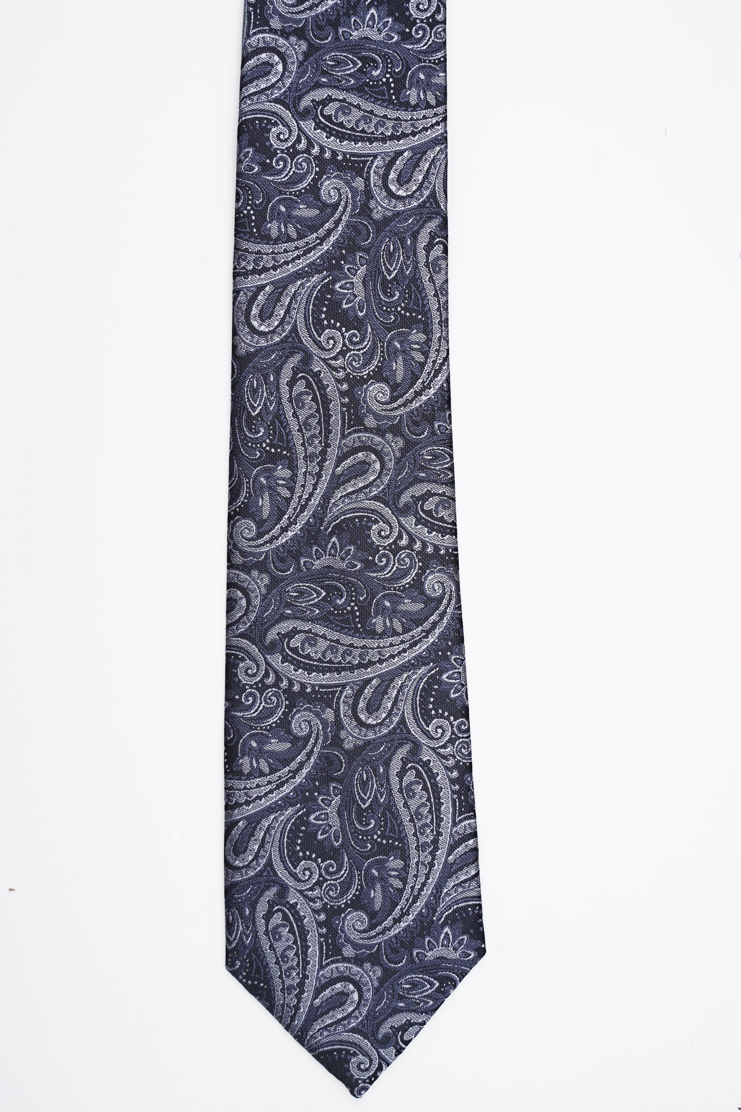 POLY SILK TIE at Charcoal Clothing