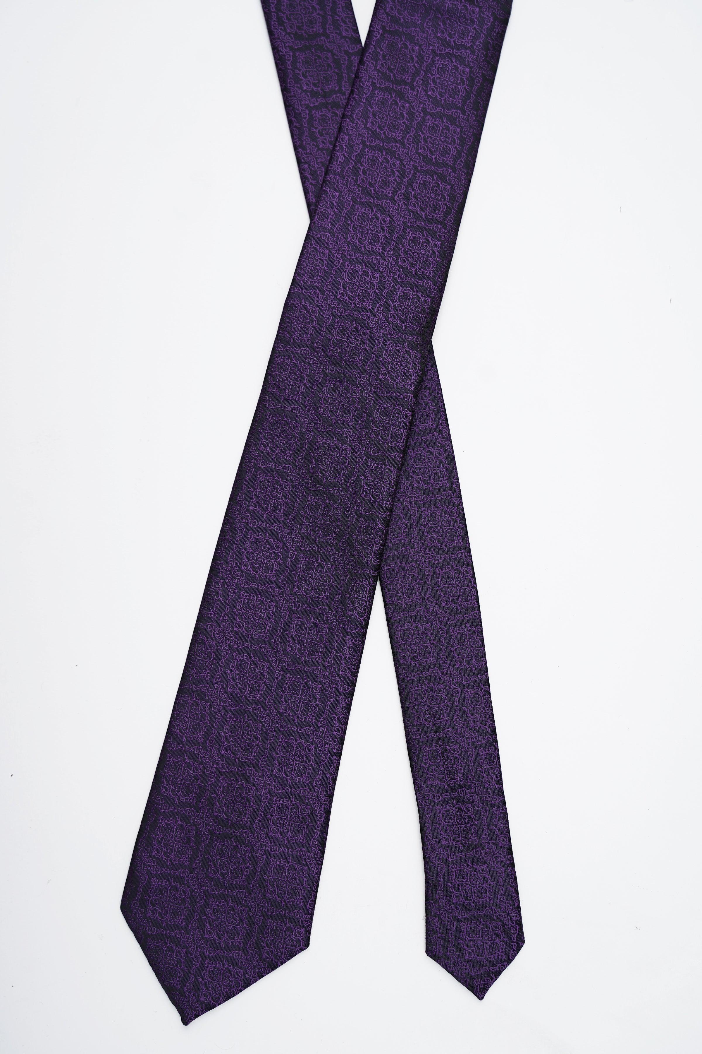 POLY SILK TIE at Charcoal Clothing