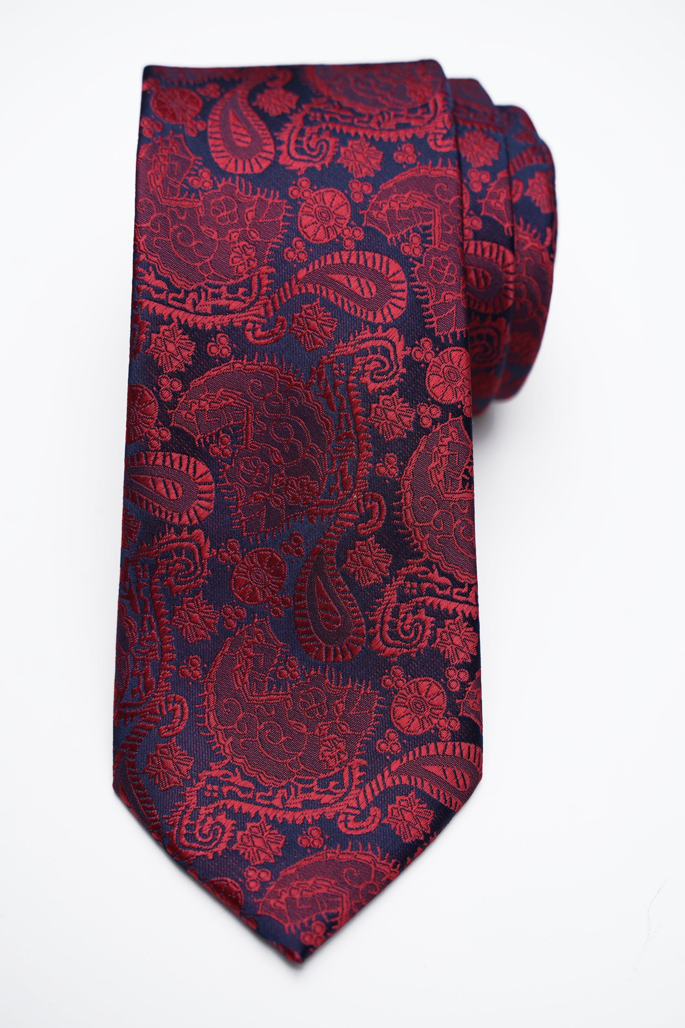 POLY SILK TIE at Charcoal Clothing