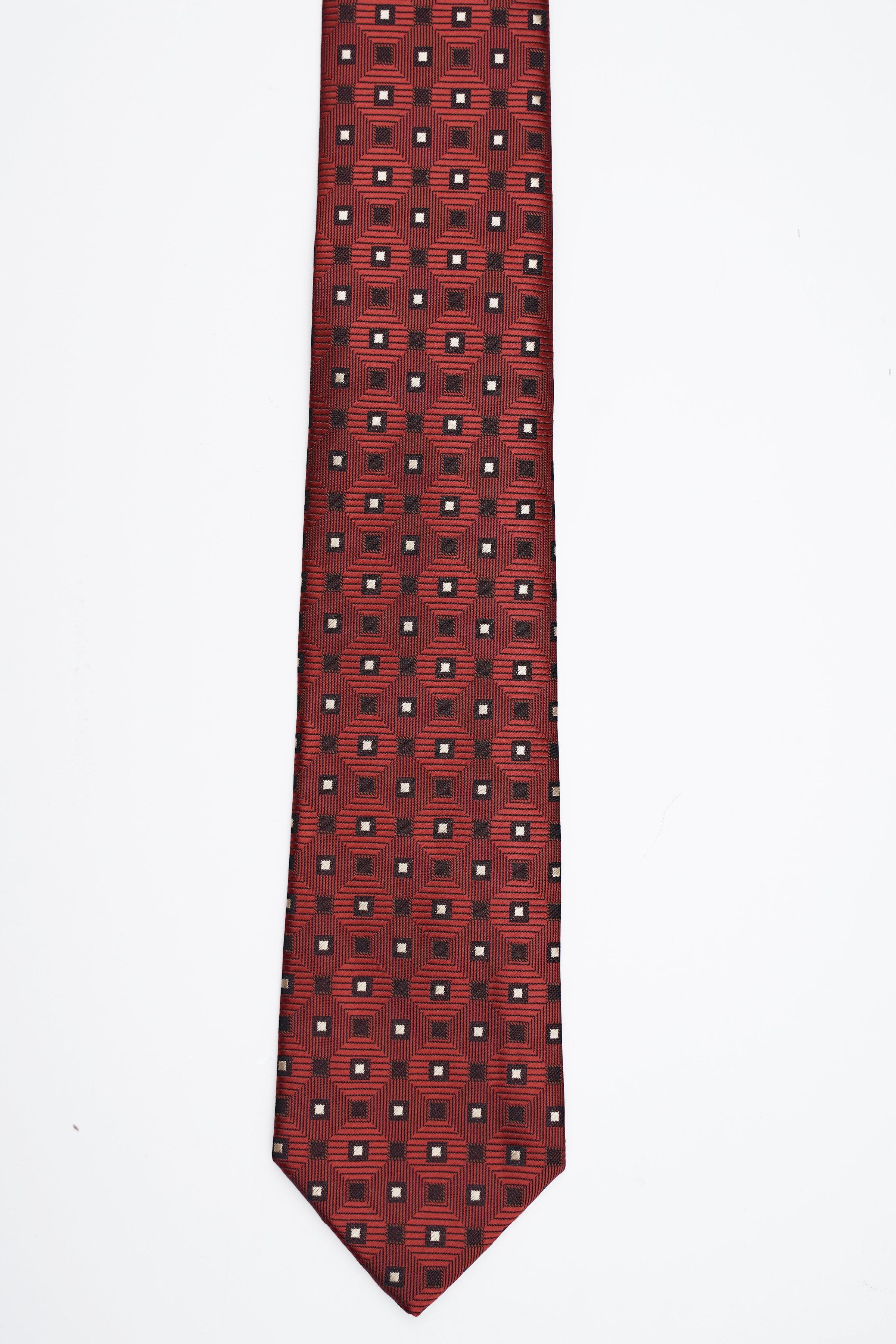 POLY SILK TIE at Charcoal Clothing