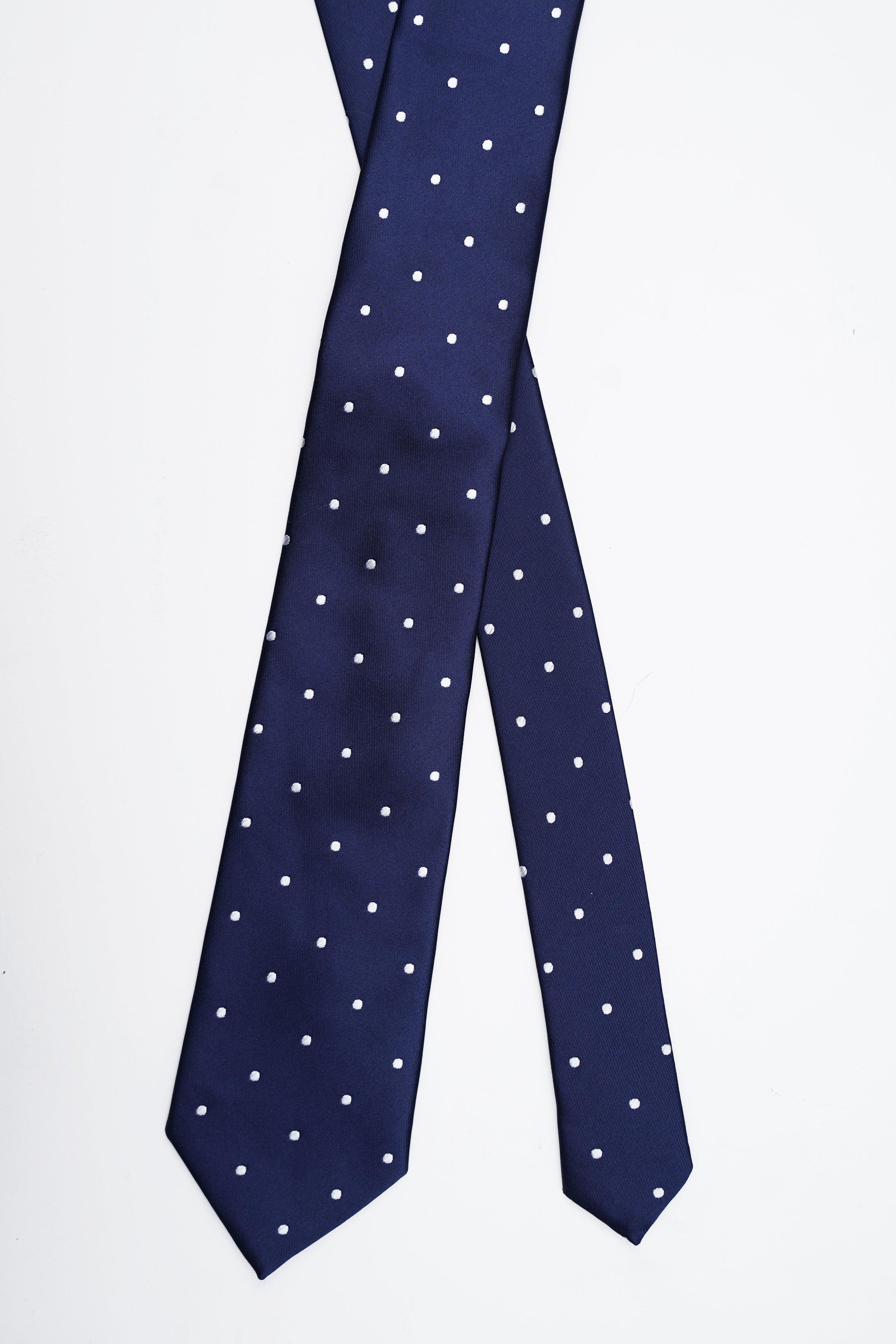 POLY SILK TIE at Charcoal Clothing