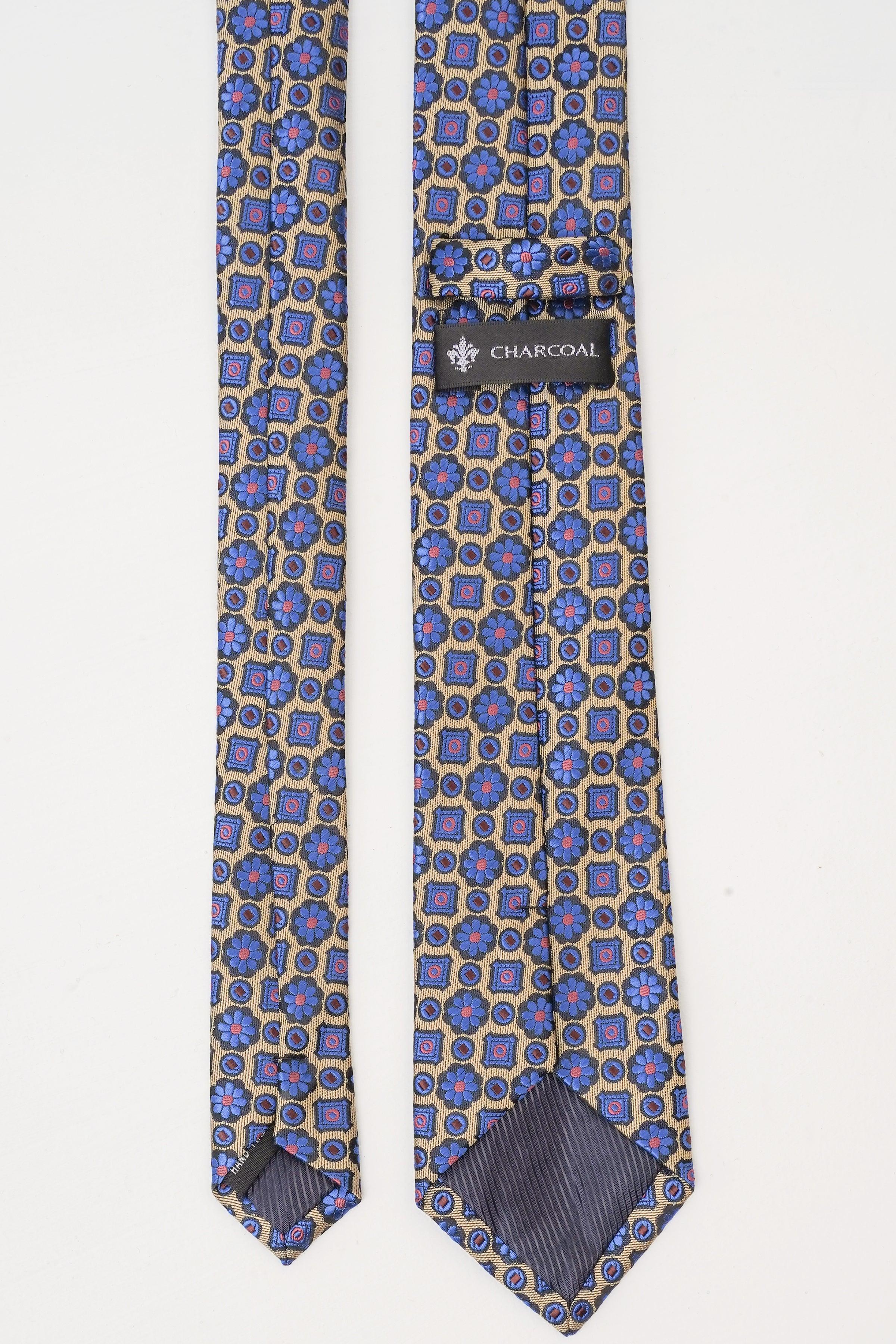 POLY SILK TIE at Charcoal Clothing
