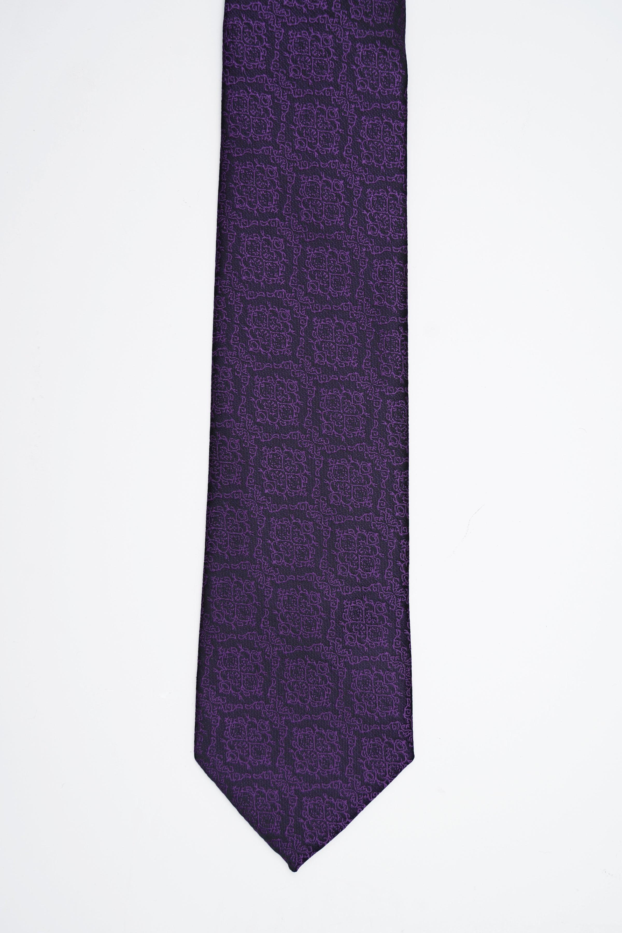 POLY SILK TIE at Charcoal Clothing