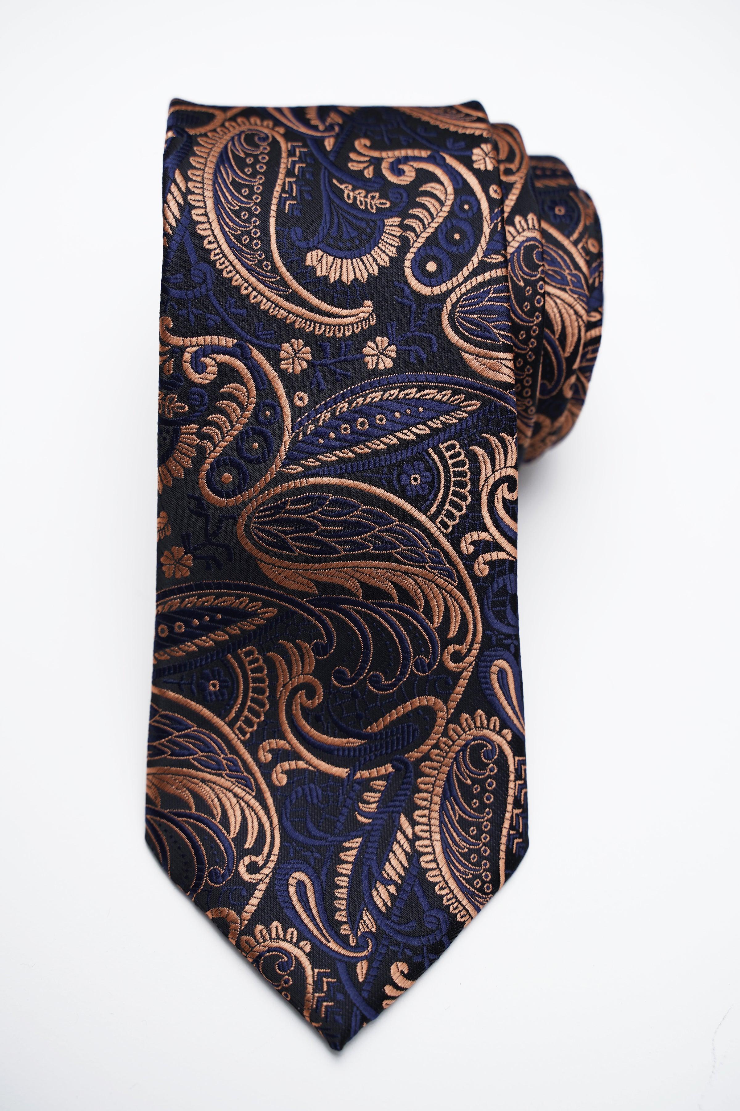 POLY SILK TIE at Charcoal Clothing