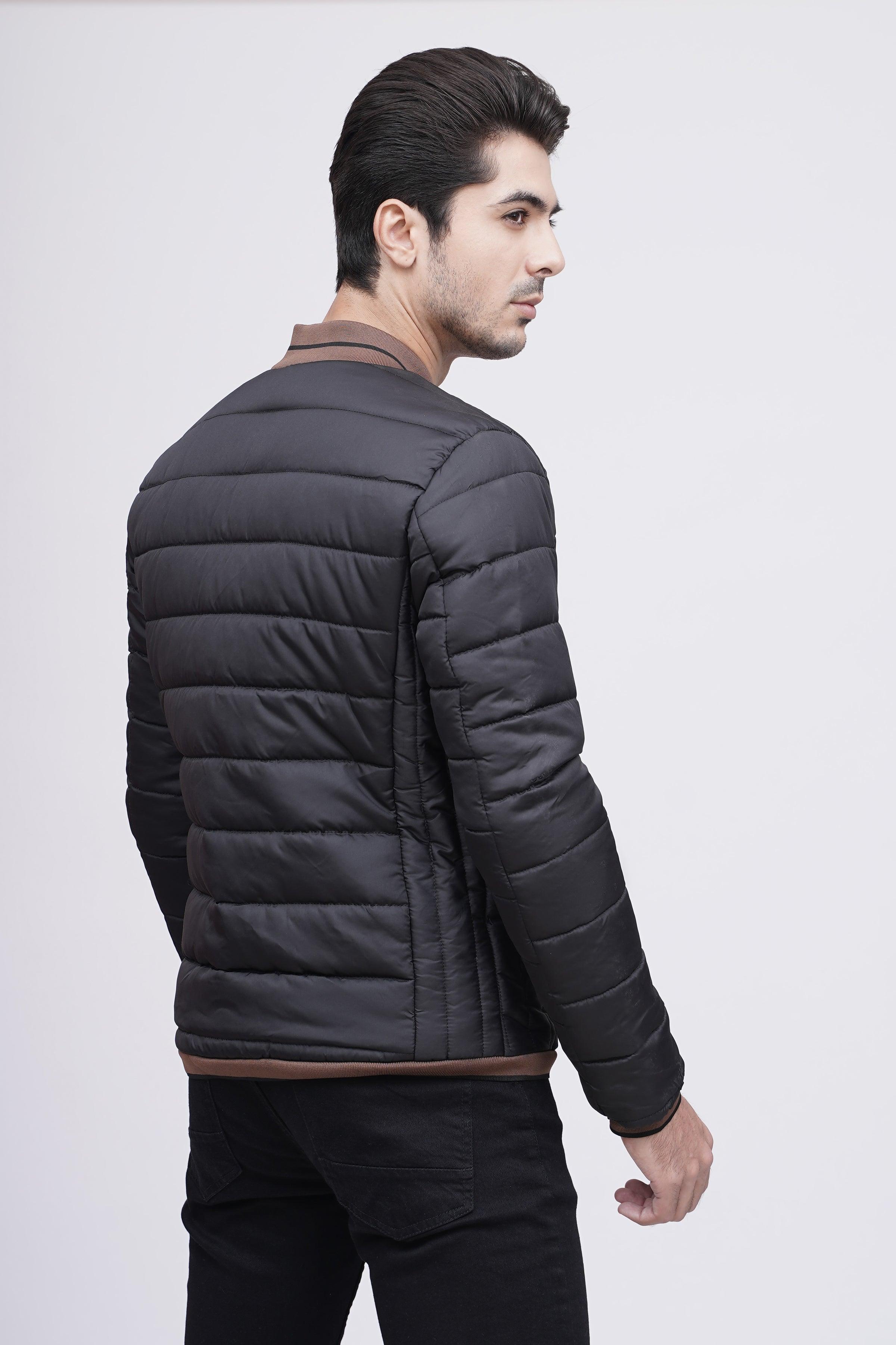 PUFFER JACKET F/S BLACK at Charcoal Clothing