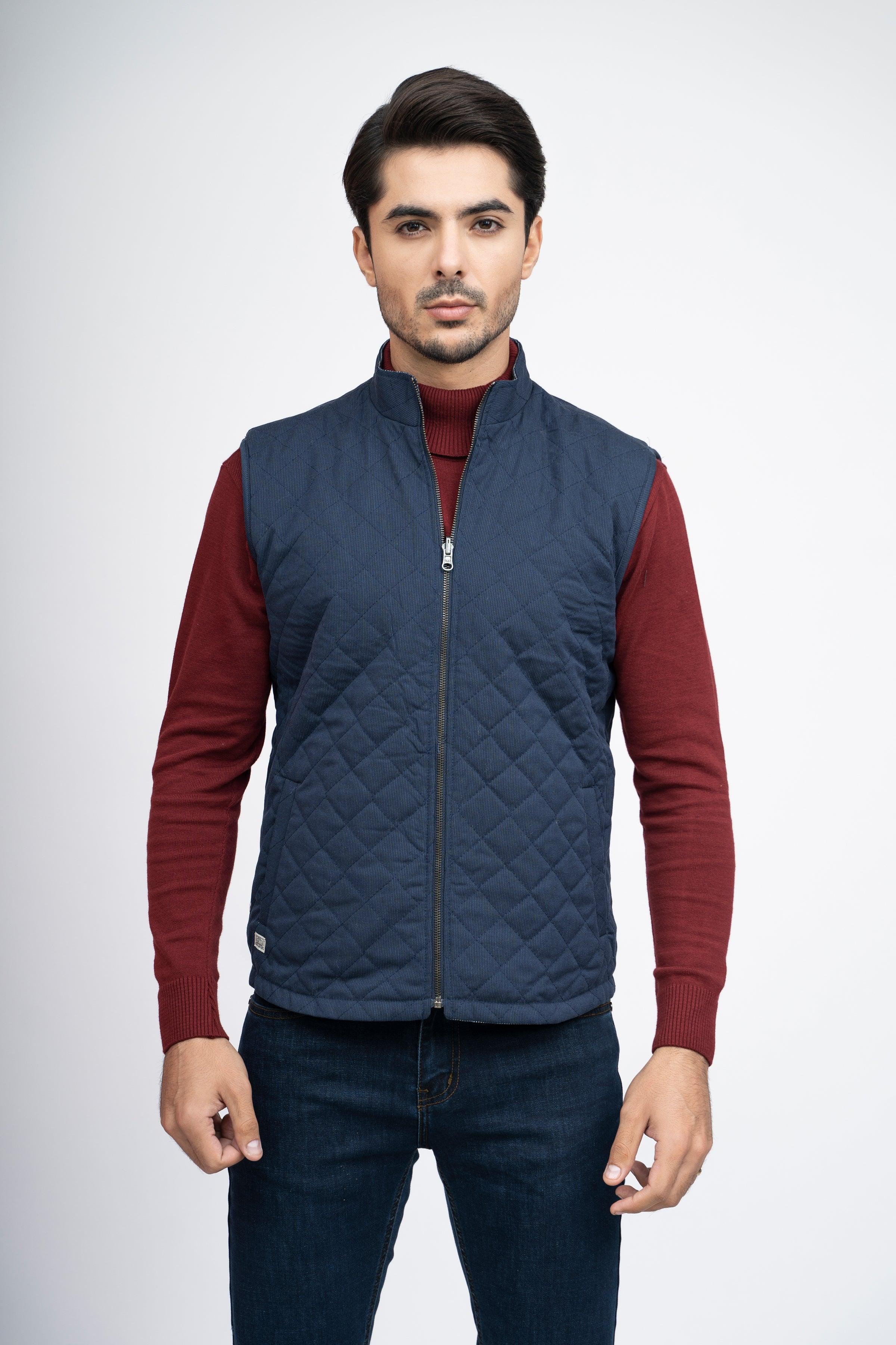 REVERSIBLE JACKET S/L BLACK WHITE at Charcoal Clothing
