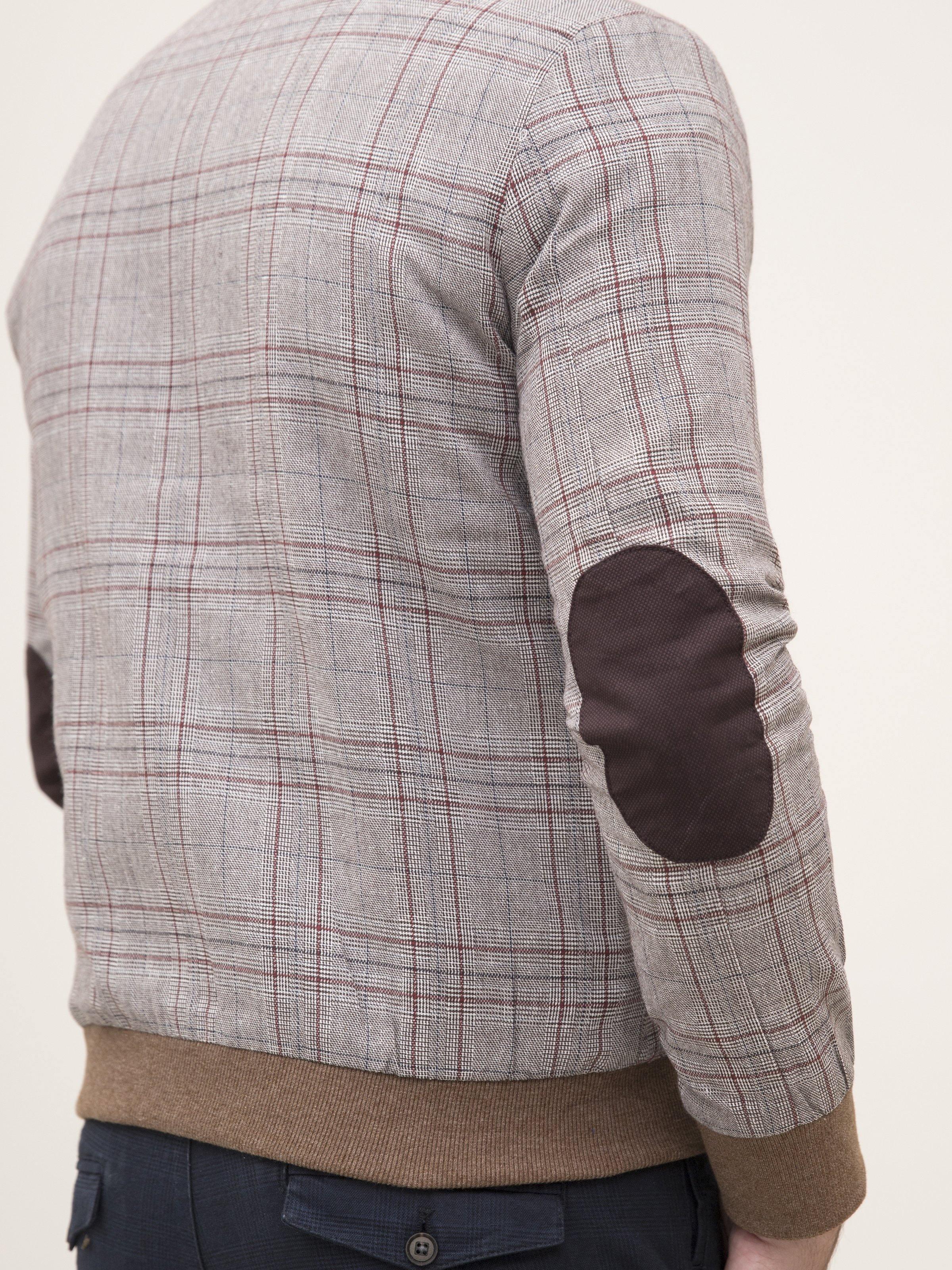 RIB BAN JACKET FULL SLEEVE LIGHT KHAKI at Charcoal Clothing