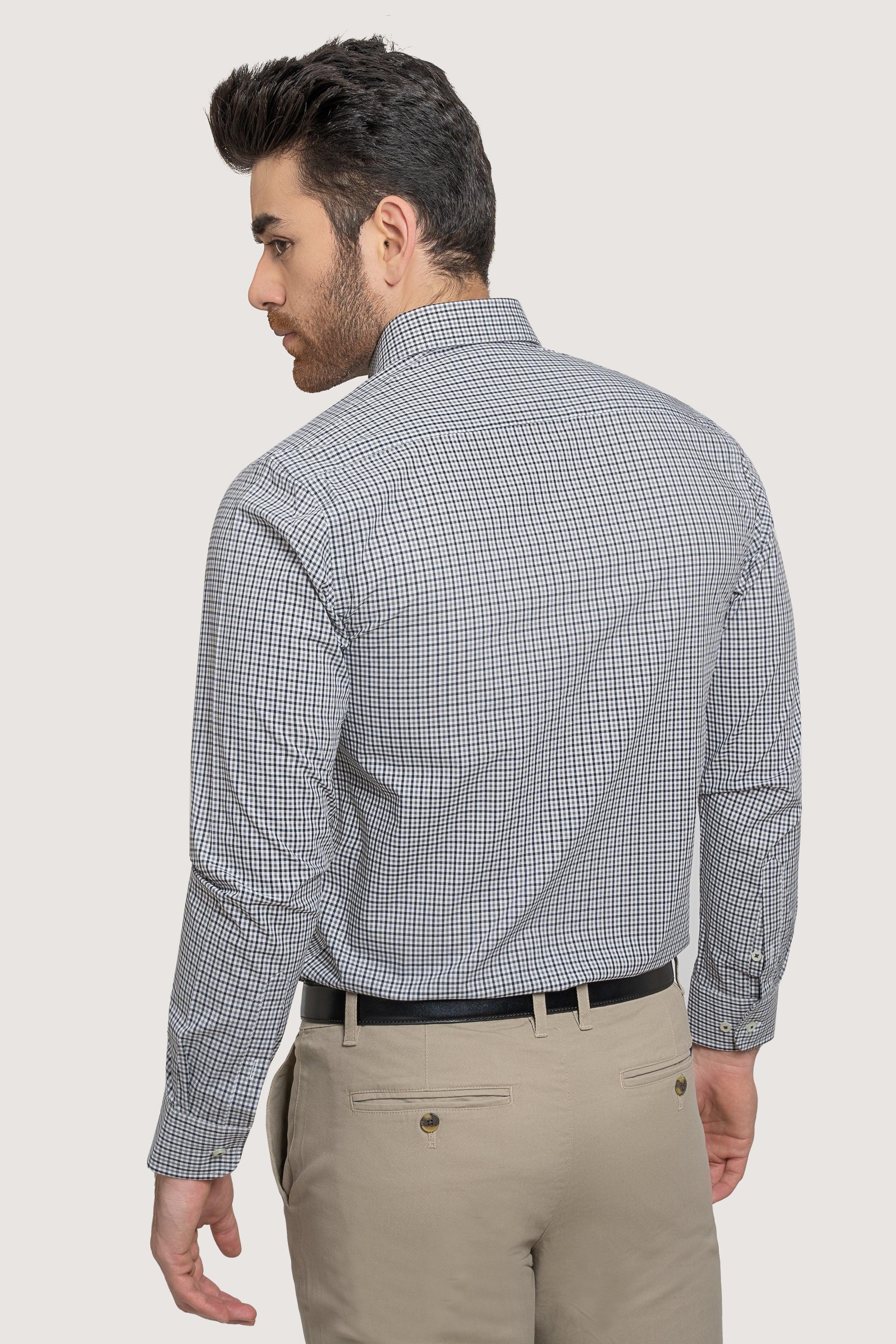 SEMI FORMAL BLACK KHAKI at Charcoal Clothing