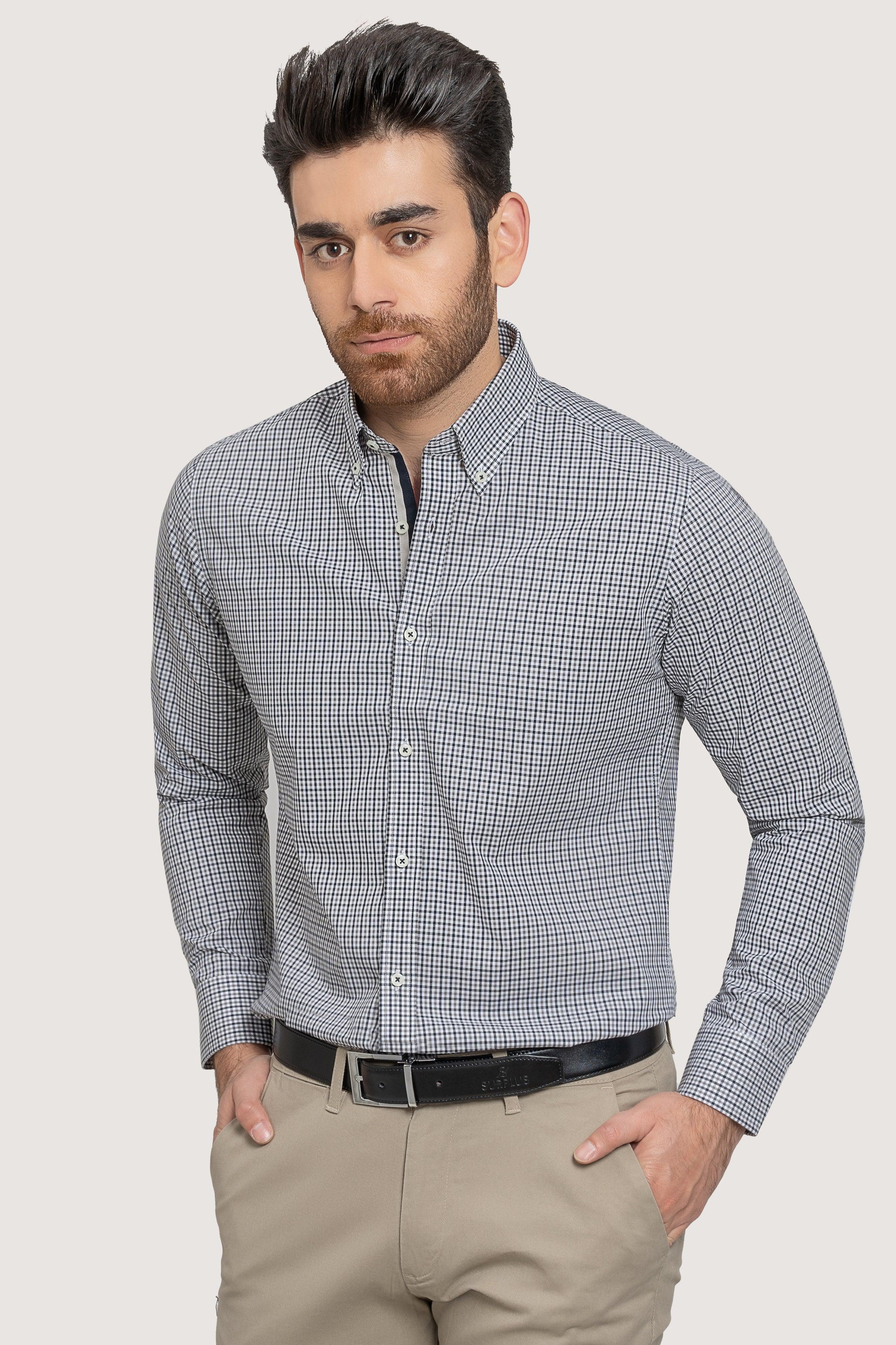 SEMI FORMAL BLACK KHAKI at Charcoal Clothing