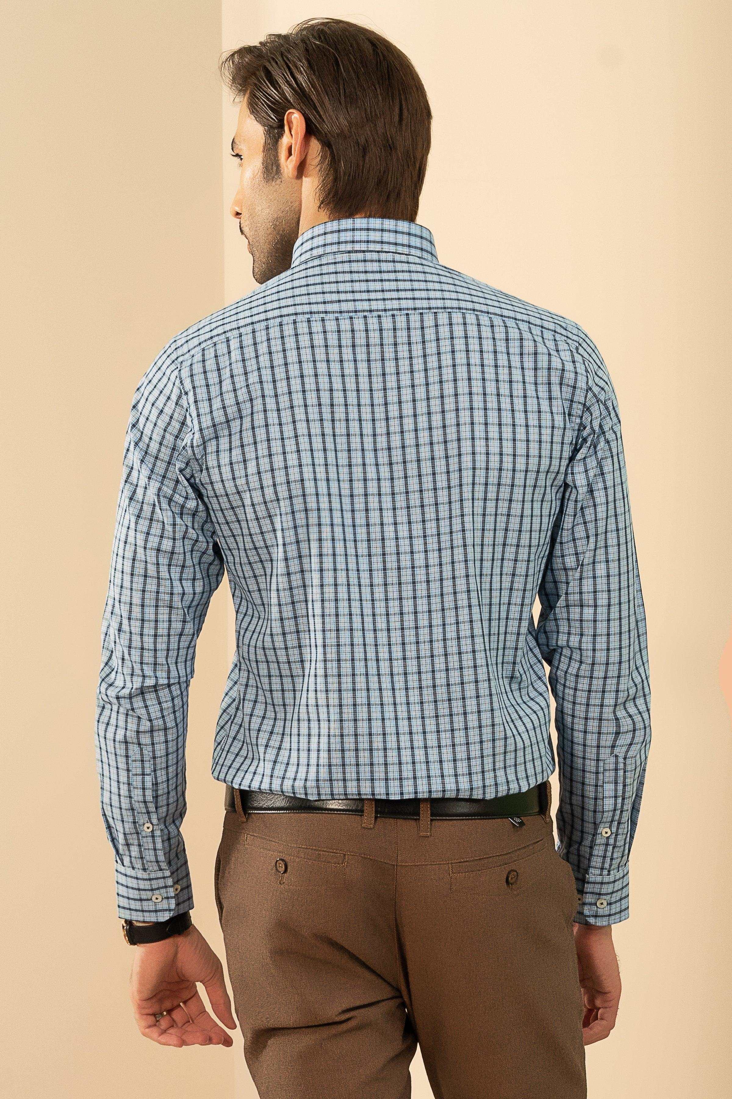 SEMI FORMAL BLUE GREY at Charcoal Clothing