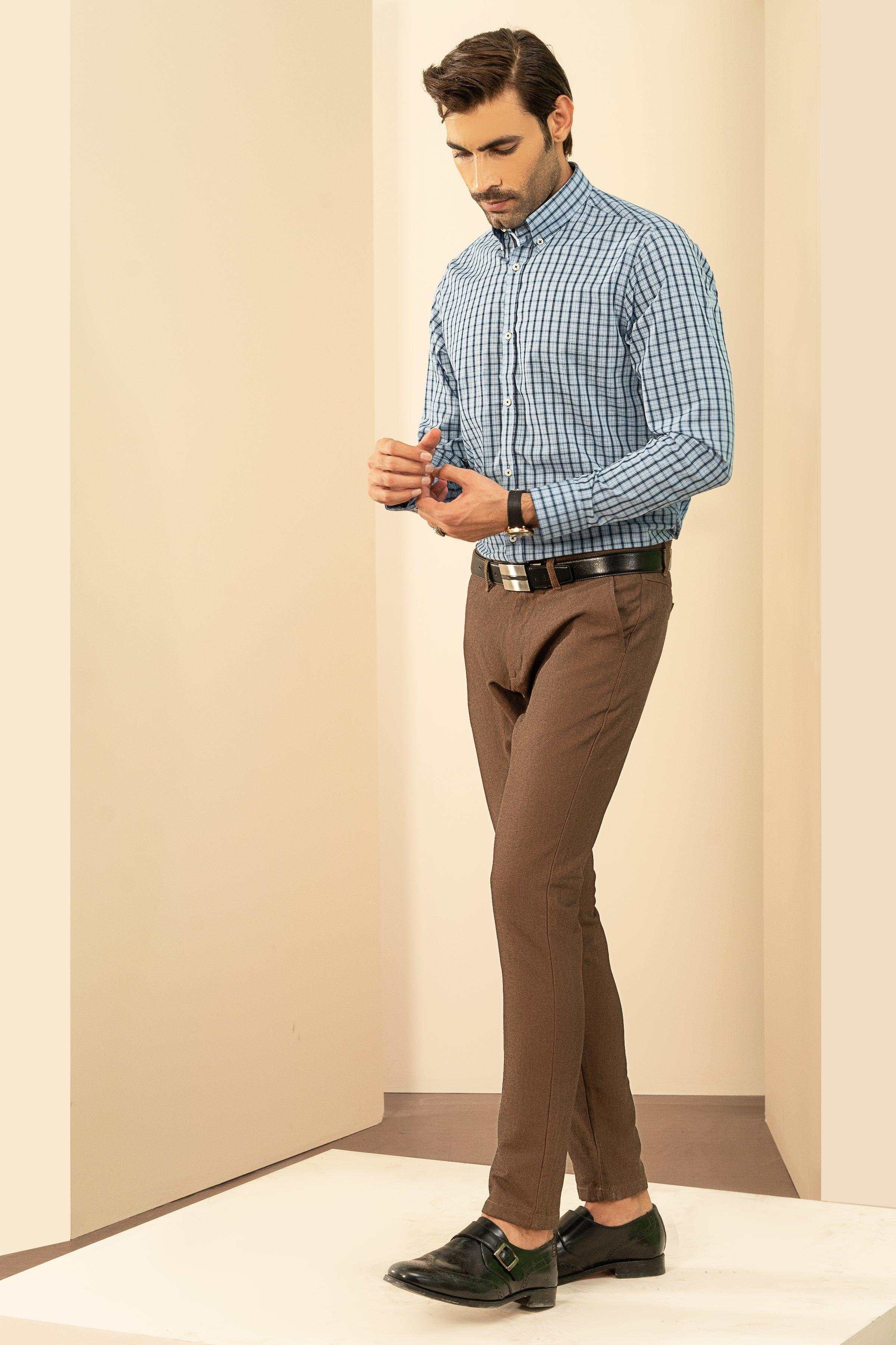 SEMI FORMAL BLUE GREY at Charcoal Clothing