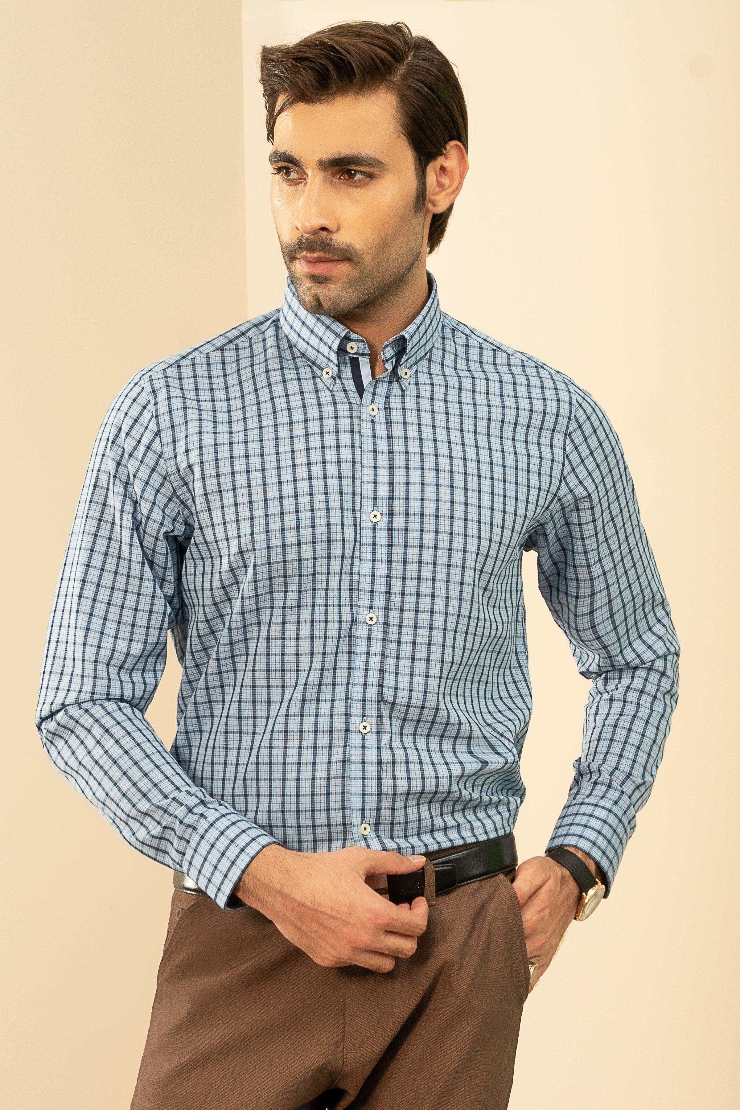 SEMI FORMAL BLUE GREY at Charcoal Clothing