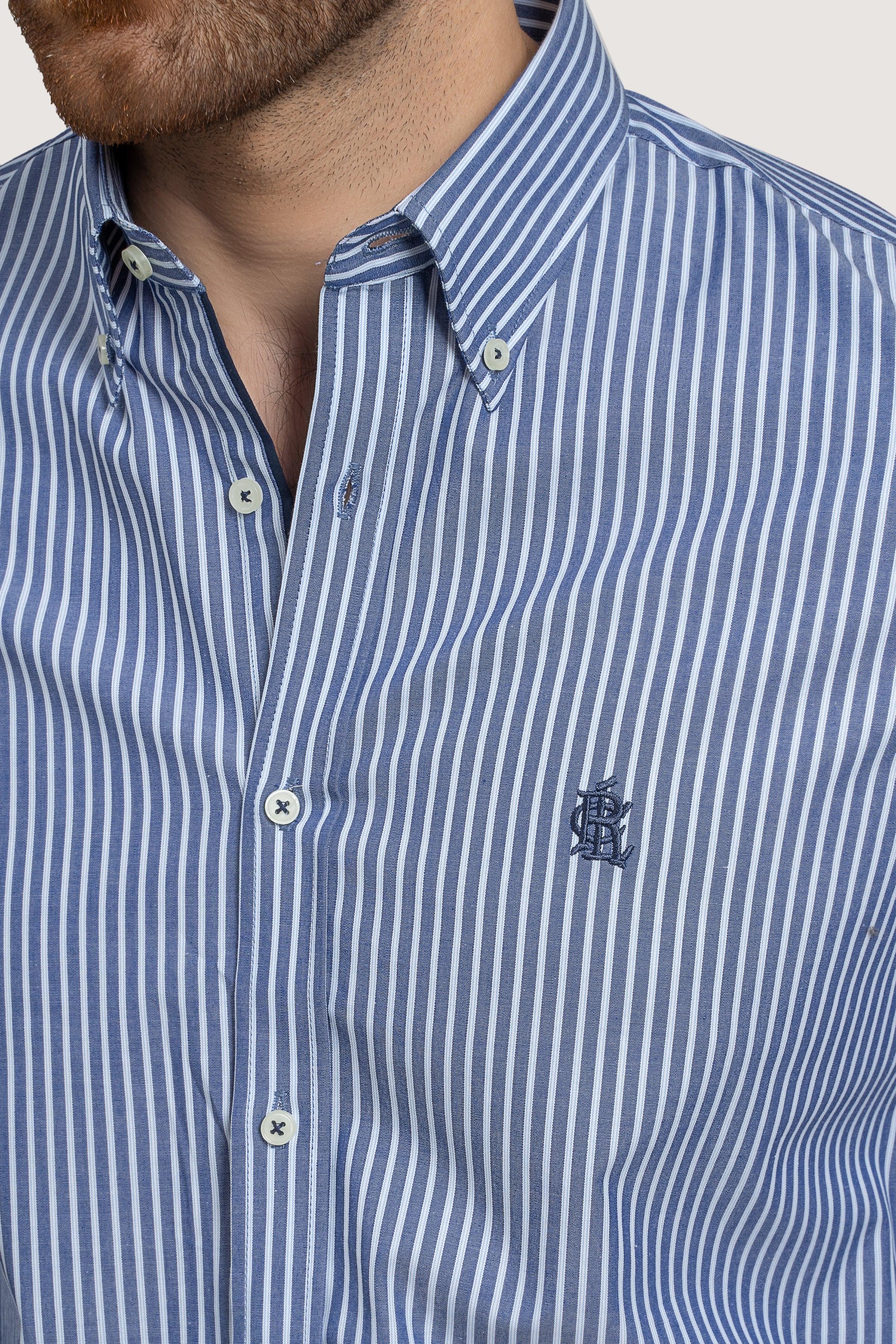 SEMI FORMAL CHAMBRAY BLUE at Charcoal Clothing