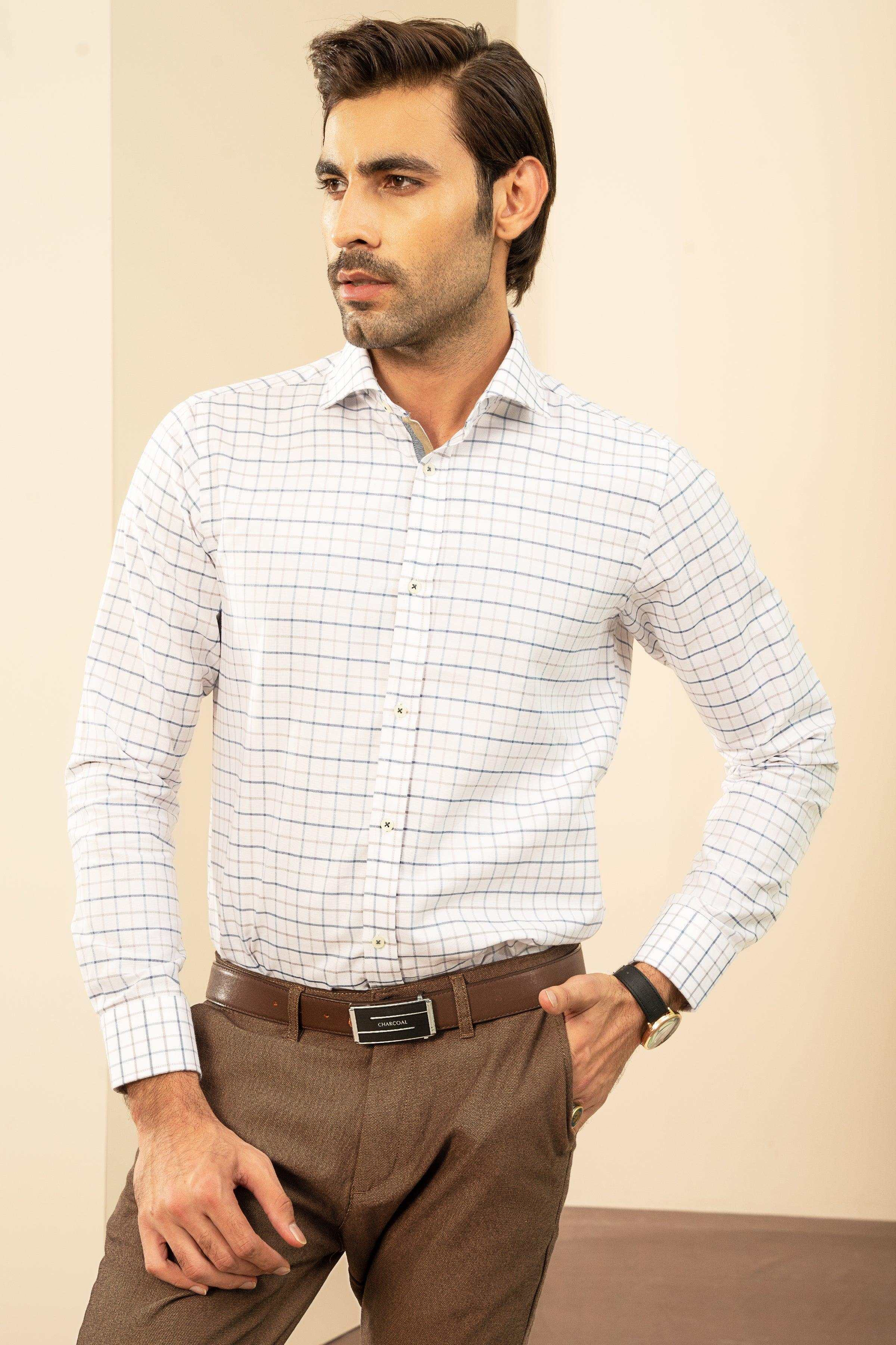 SEMI FORMAL GREY BLUE at Charcoal Clothing
