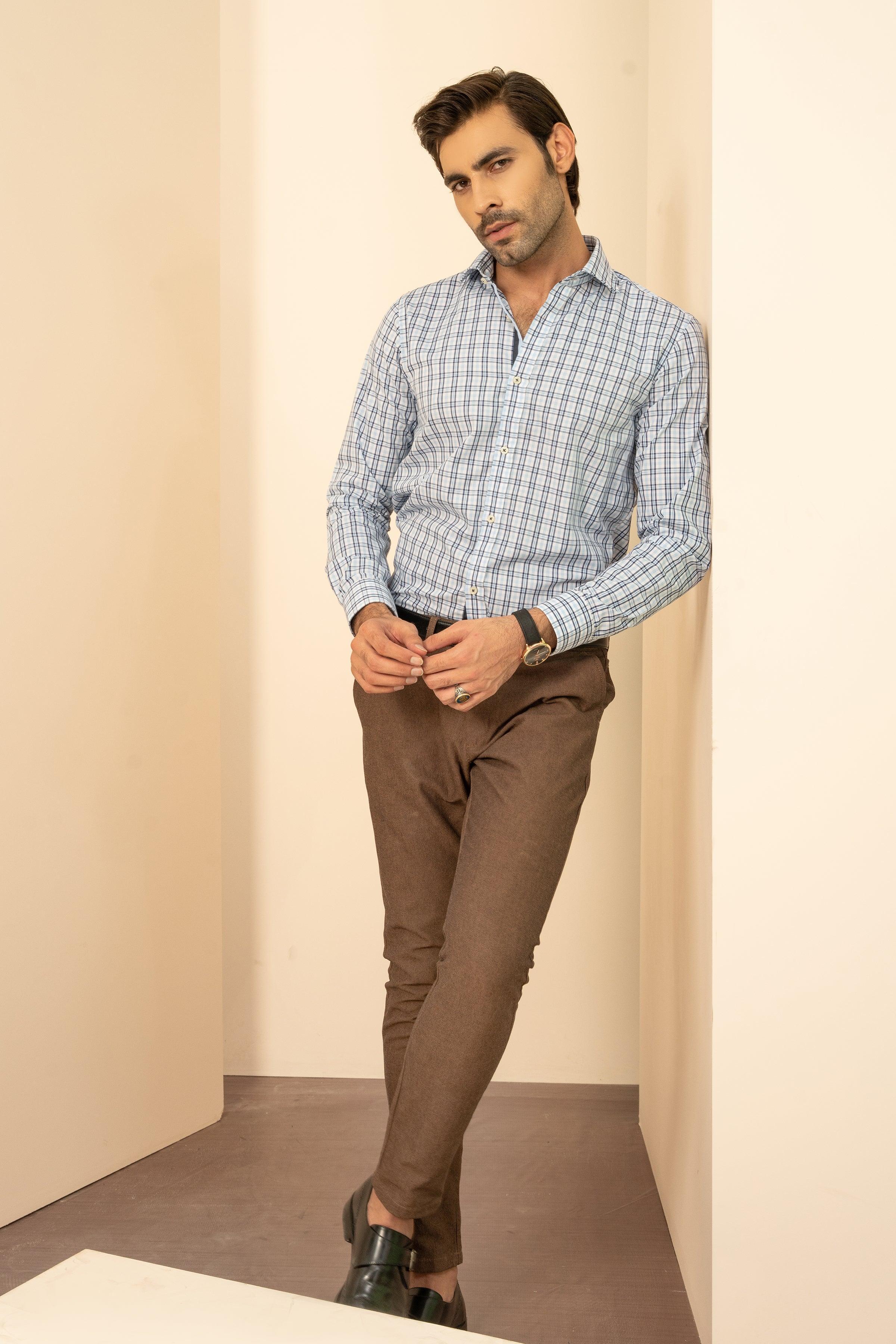 SEMI FORMAL NAVY SKY at Charcoal Clothing