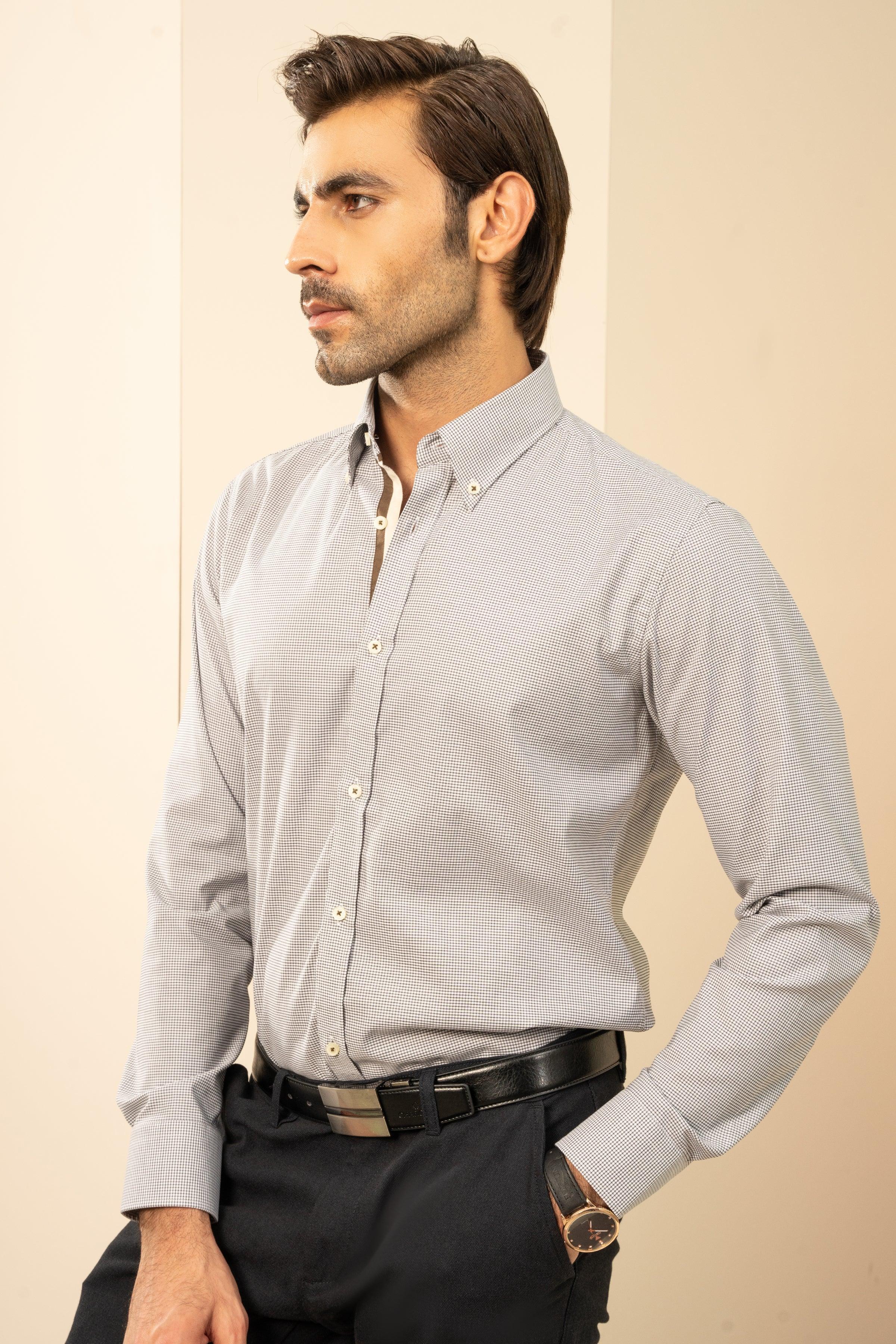 SEMI FORMAL OLIVE OFF WHITE at Charcoal Clothing