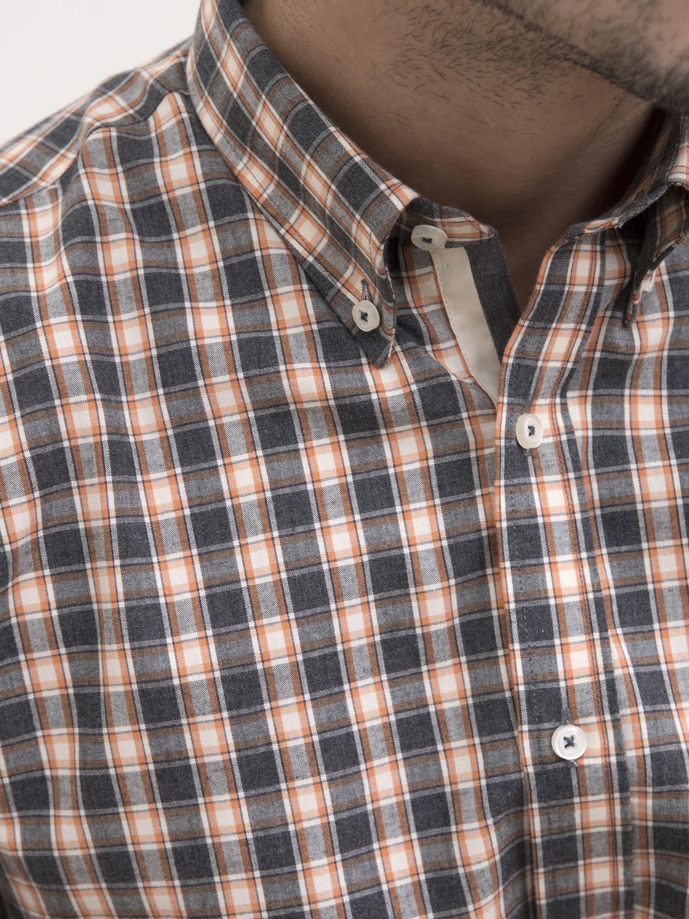 SEMI FORMAL SHIRT FULL SLEEVE BOTTON DOWN MULTI at Charcoal Clothing