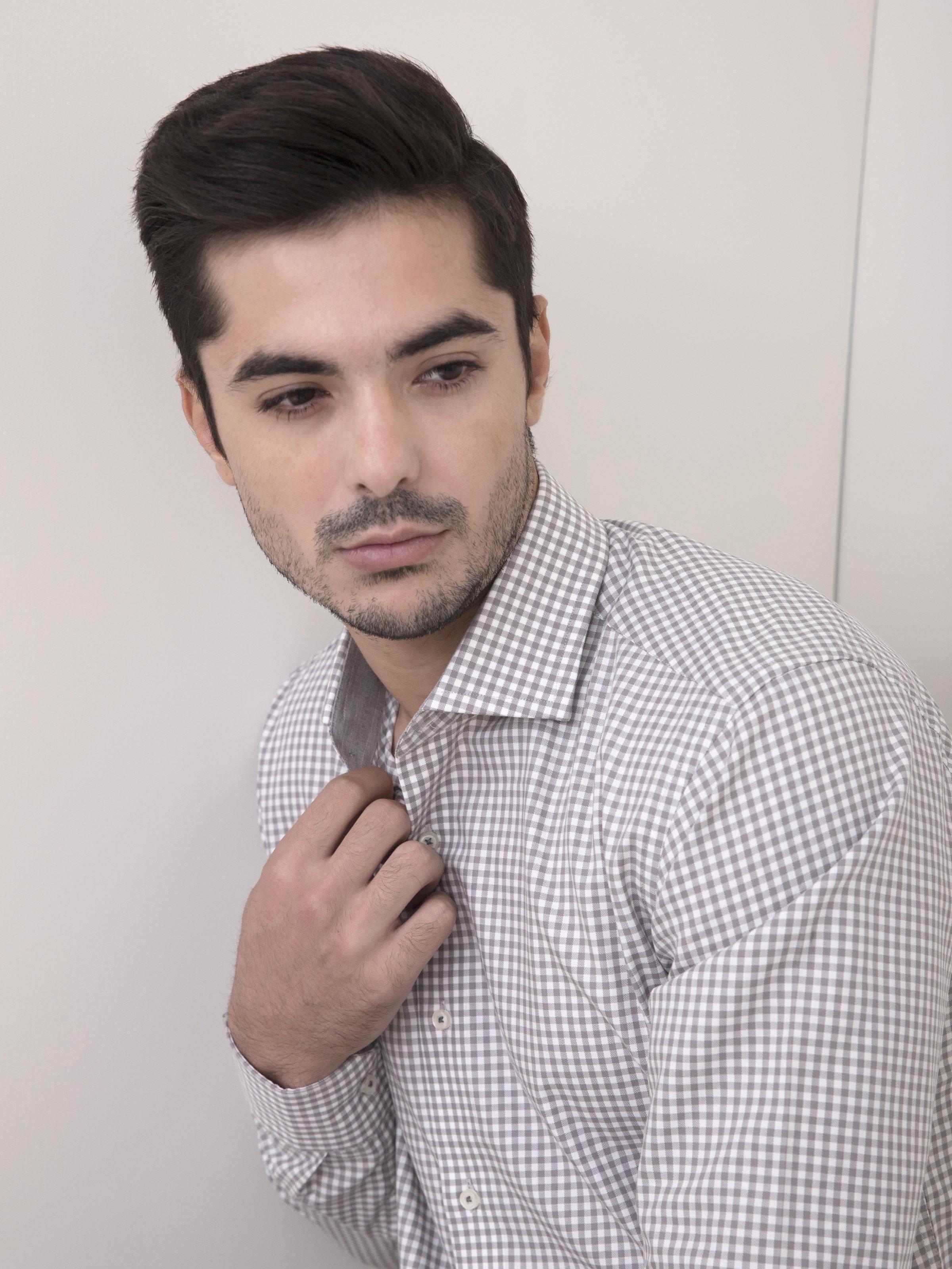 SEMI FORMAL SHIRT FULL SLEEVE LIGHT GREEN at Charcoal Clothing