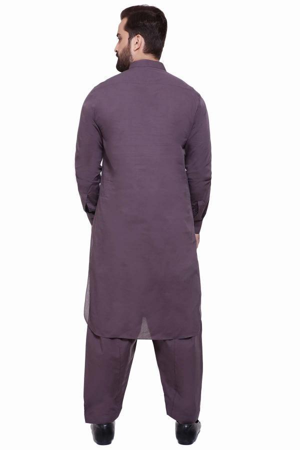 SHALWAR KAMEEZ BAN COLLAR FALSA at Charcoal Clothing