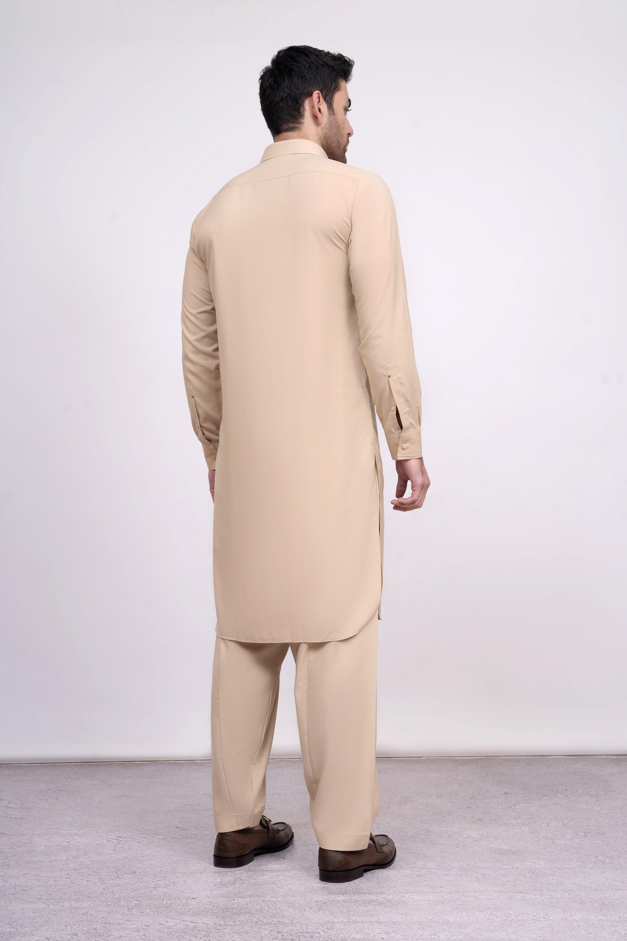 SHALWAR KAMEEZ BEIGE at Charcoal Clothing