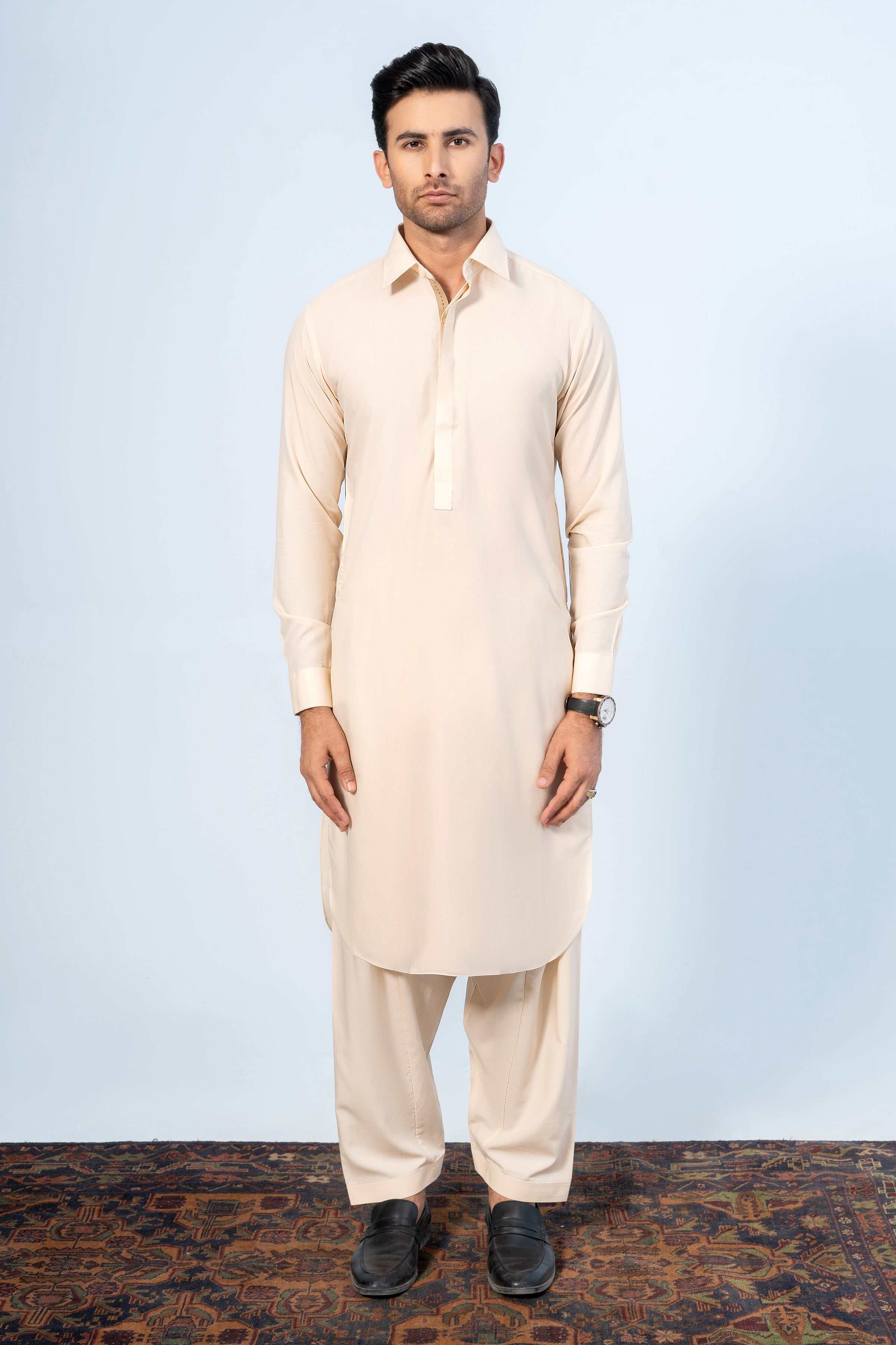 SHALWAR KAMEEZ BEIGE at Charcoal Clothing