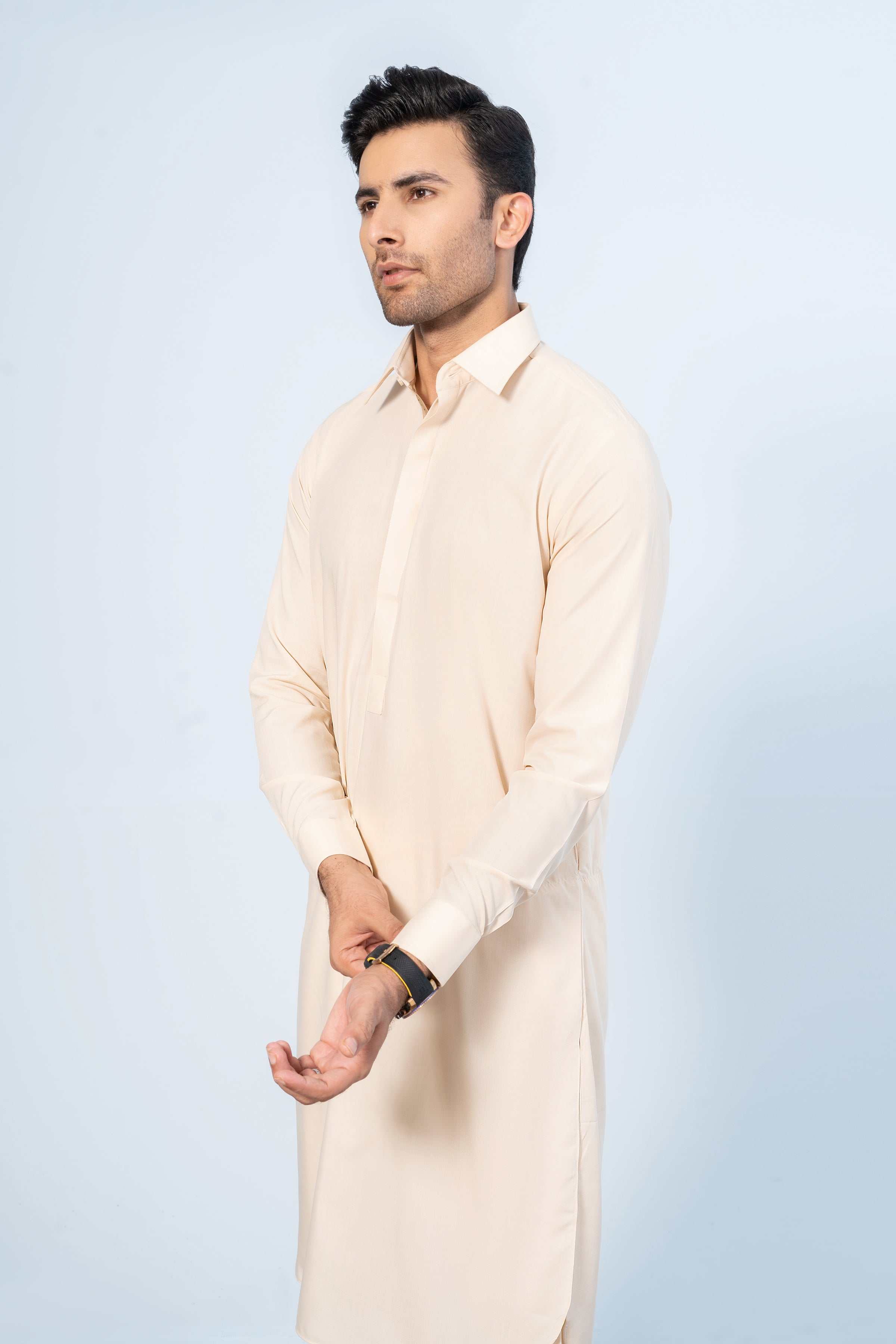 SHALWAR KAMEEZ BEIGE at Charcoal Clothing