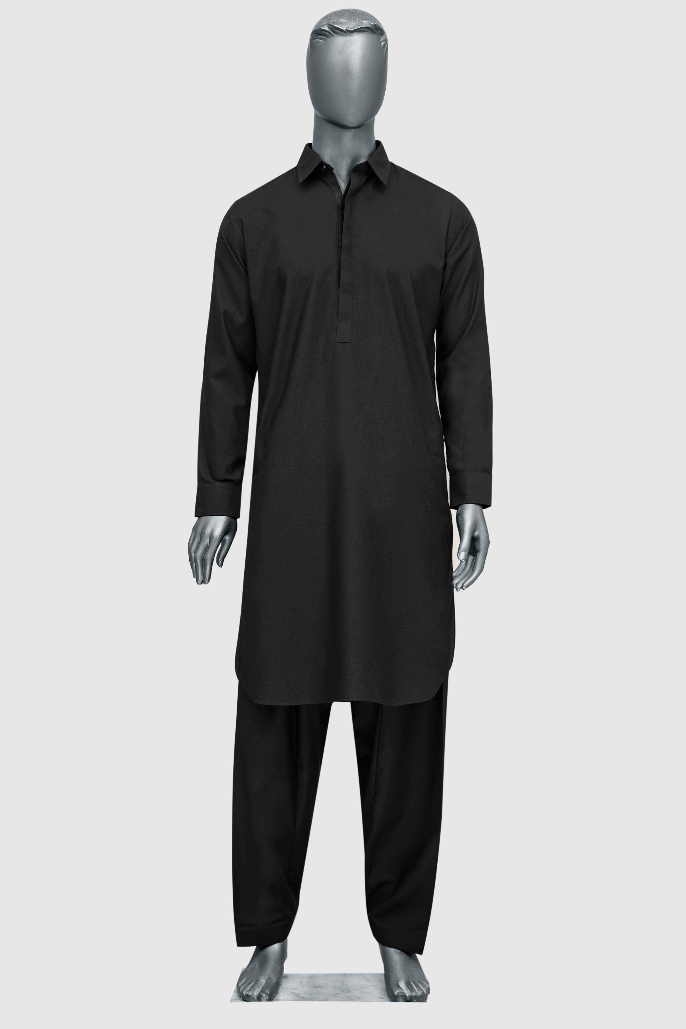 SHALWAR KAMEEZ BLACK at Charcoal Clothing