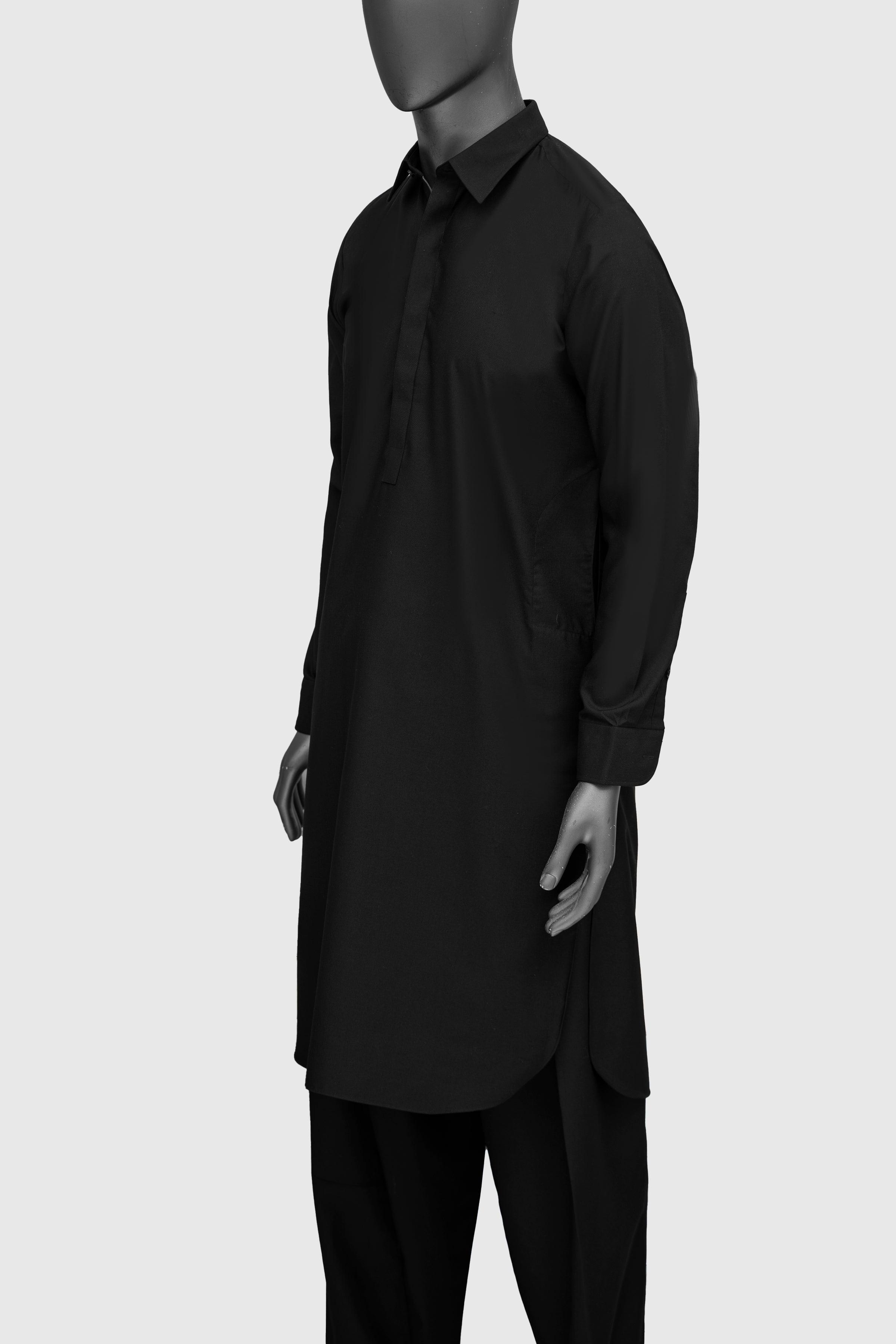 SHALWAR KAMEEZ BLACK at Charcoal Clothing