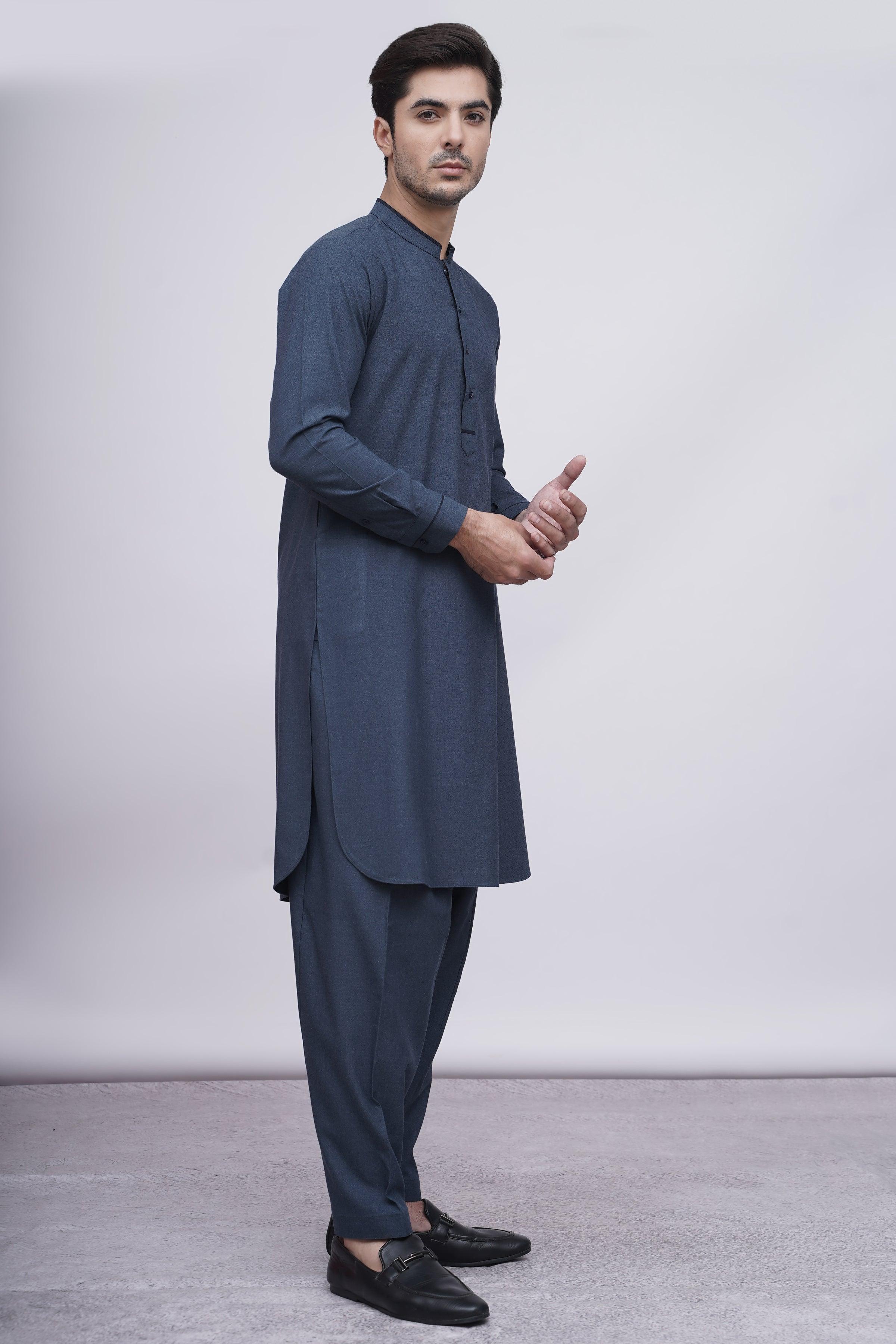 SHALWAR KAMEEZ BLUE at Charcoal Clothing