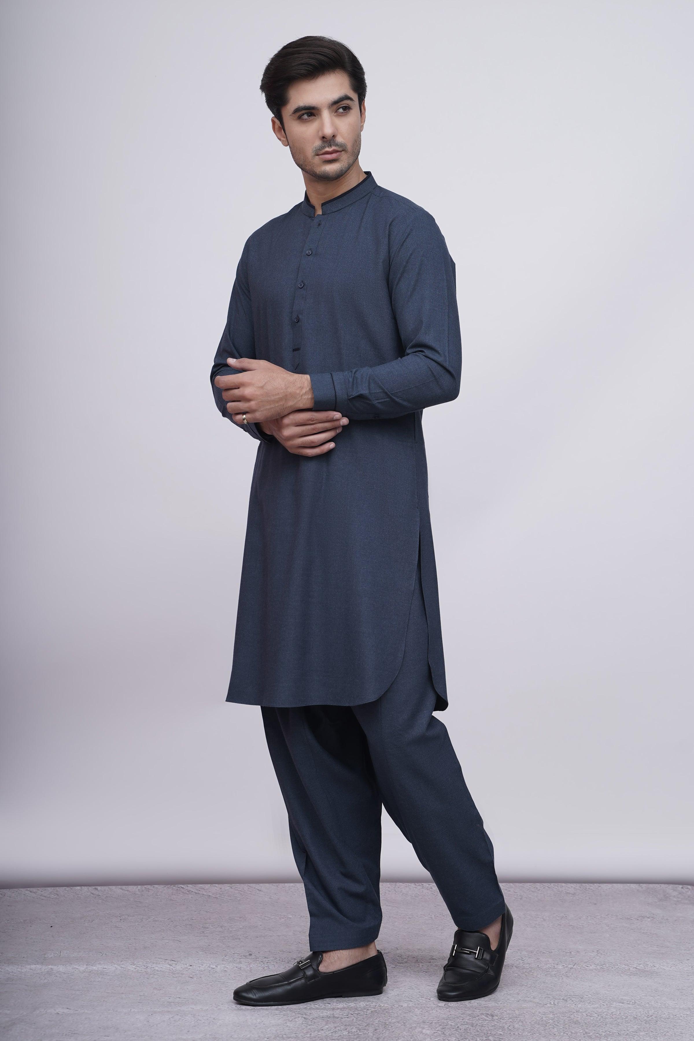 SHALWAR KAMEEZ BLUE at Charcoal Clothing