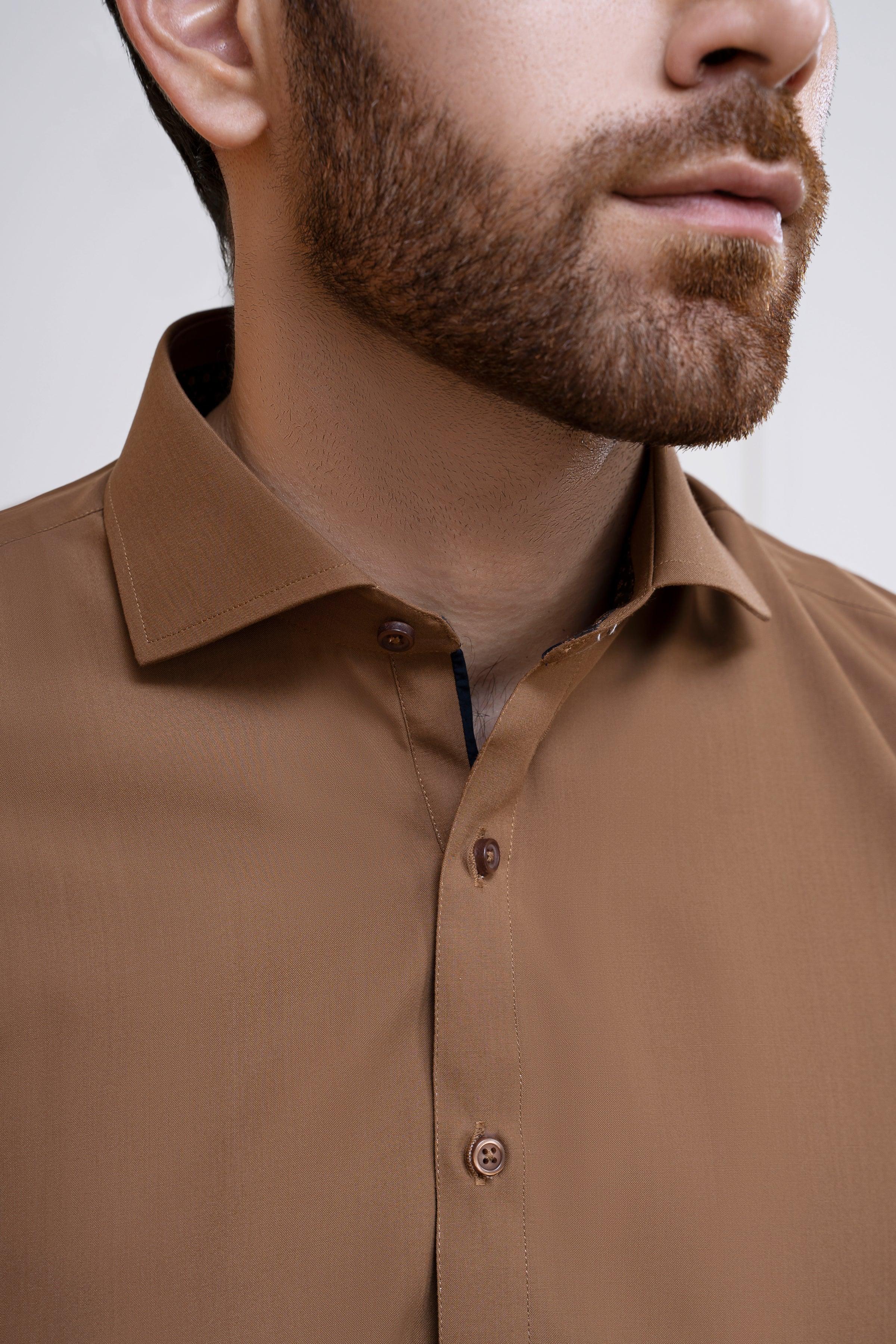 SHALWAR KAMEEZ D KHAKI at Charcoal Clothing