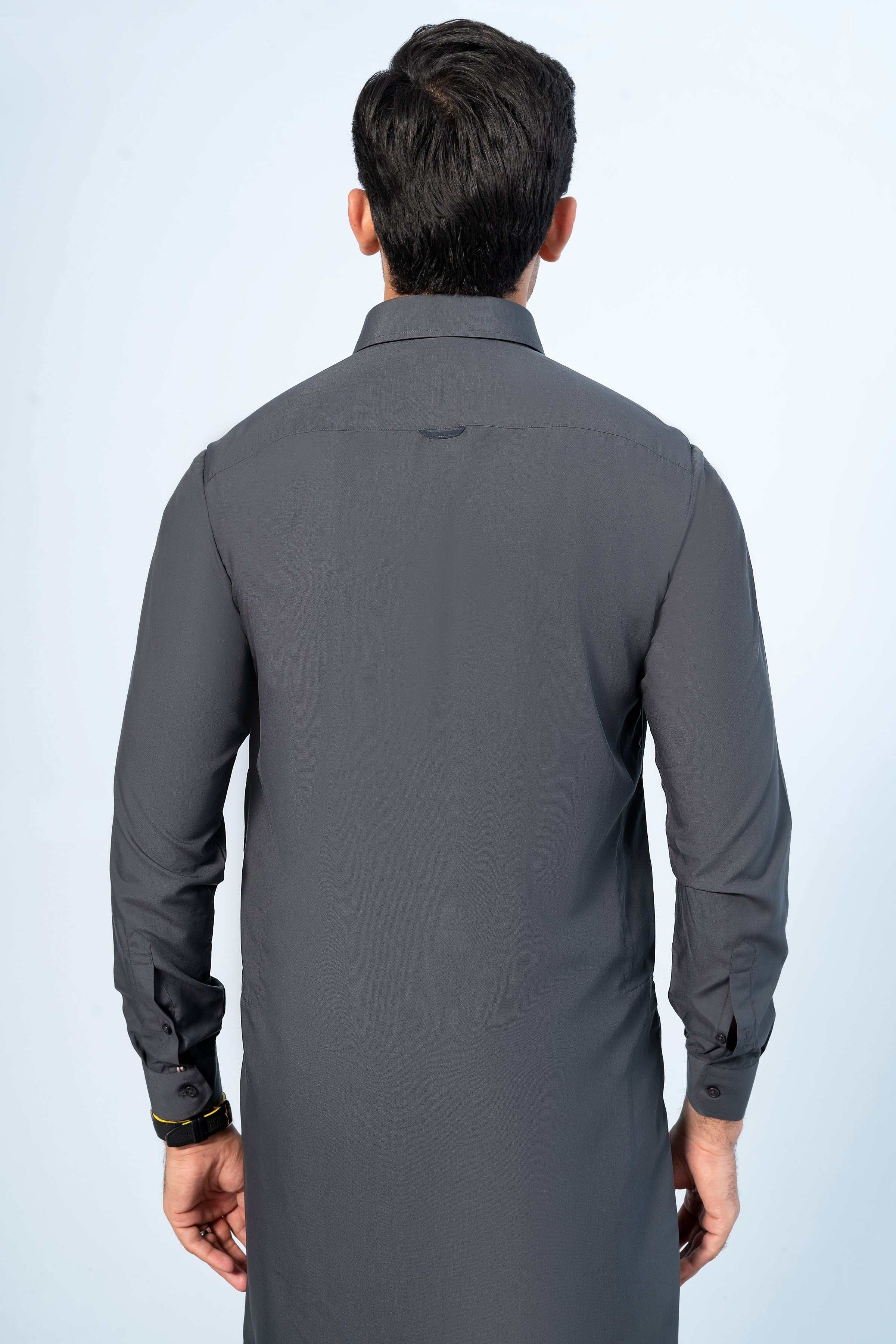 SHALWAR KAMEEZ DARK GREY at Charcoal Clothing