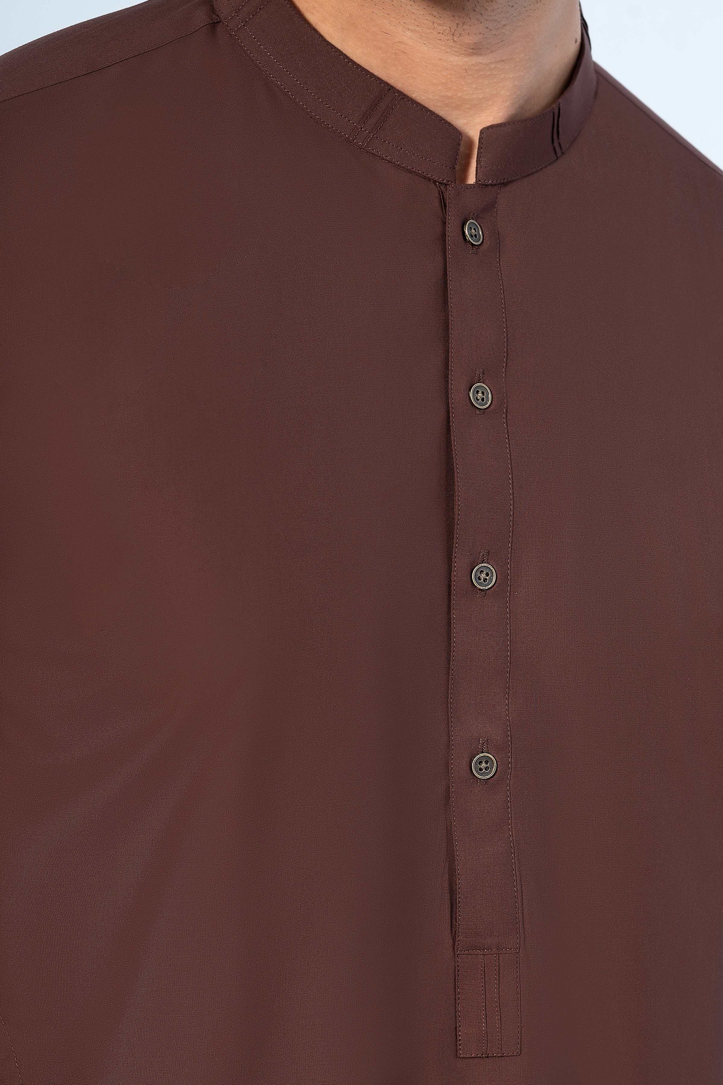 SHALWAR KAMEEZ DULL MAROON at Charcoal Clothing