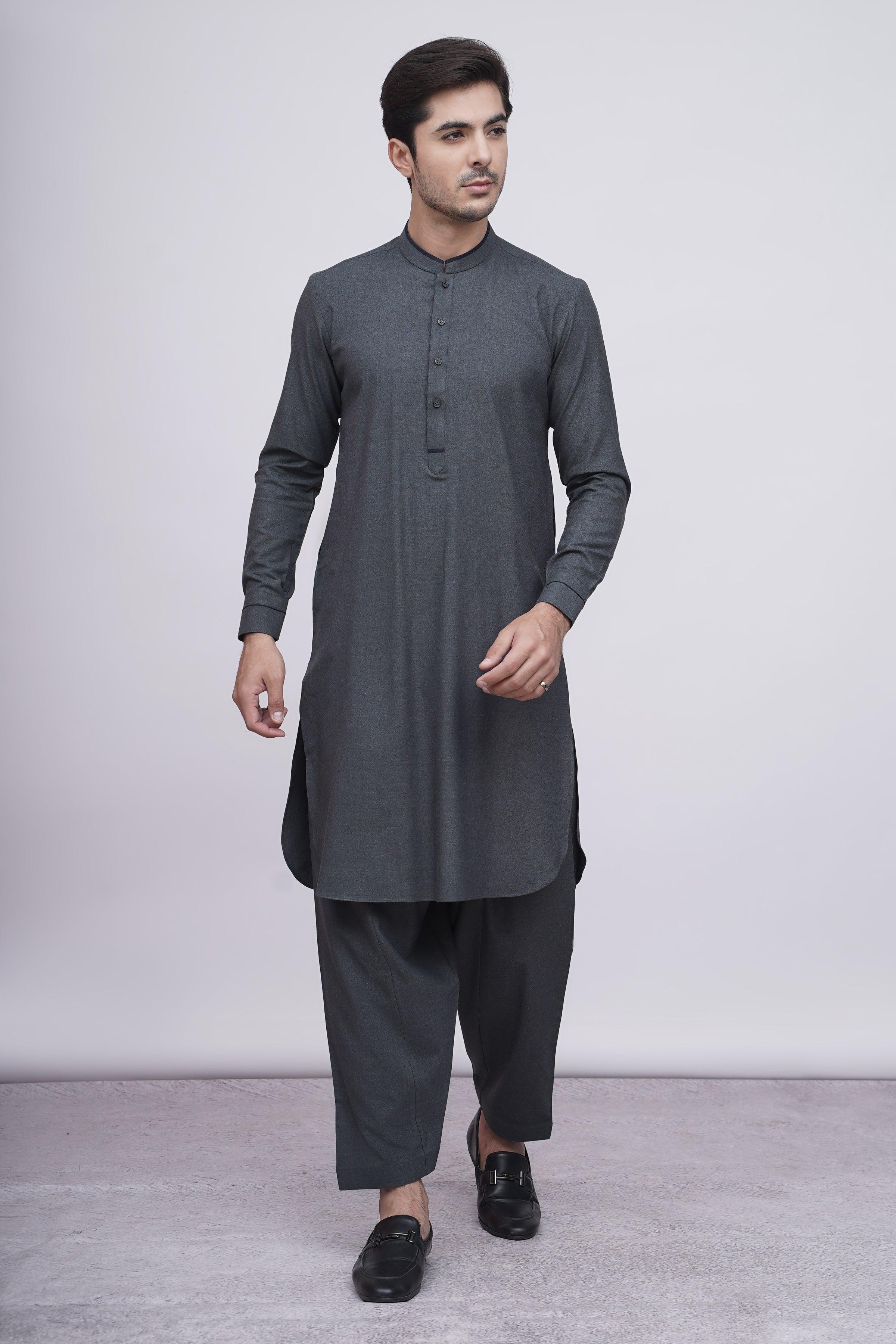 SHALWAR KAMEEZ GREEN at Charcoal Clothing