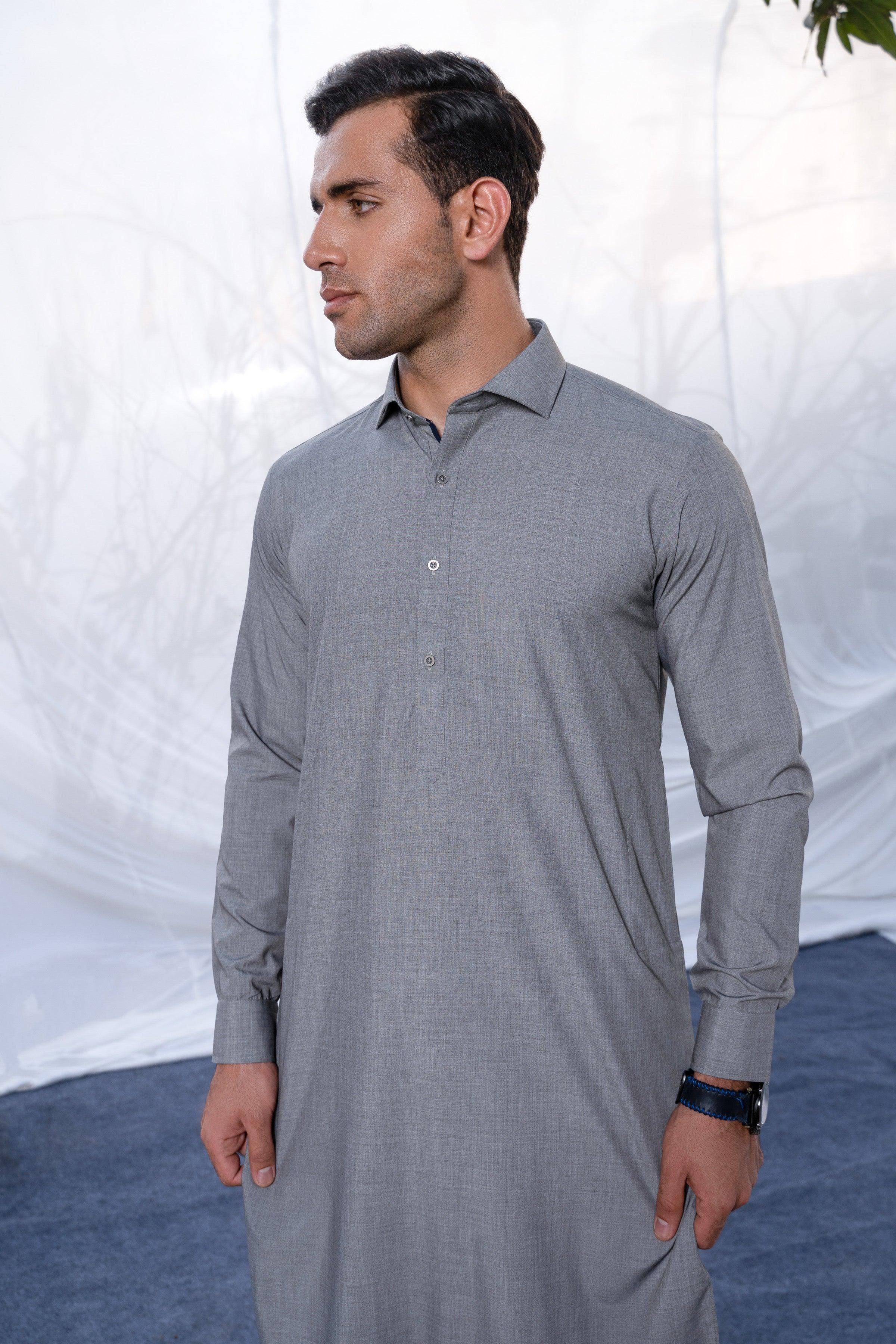 SHALWAR KAMEEZ GREY at Charcoal Clothing