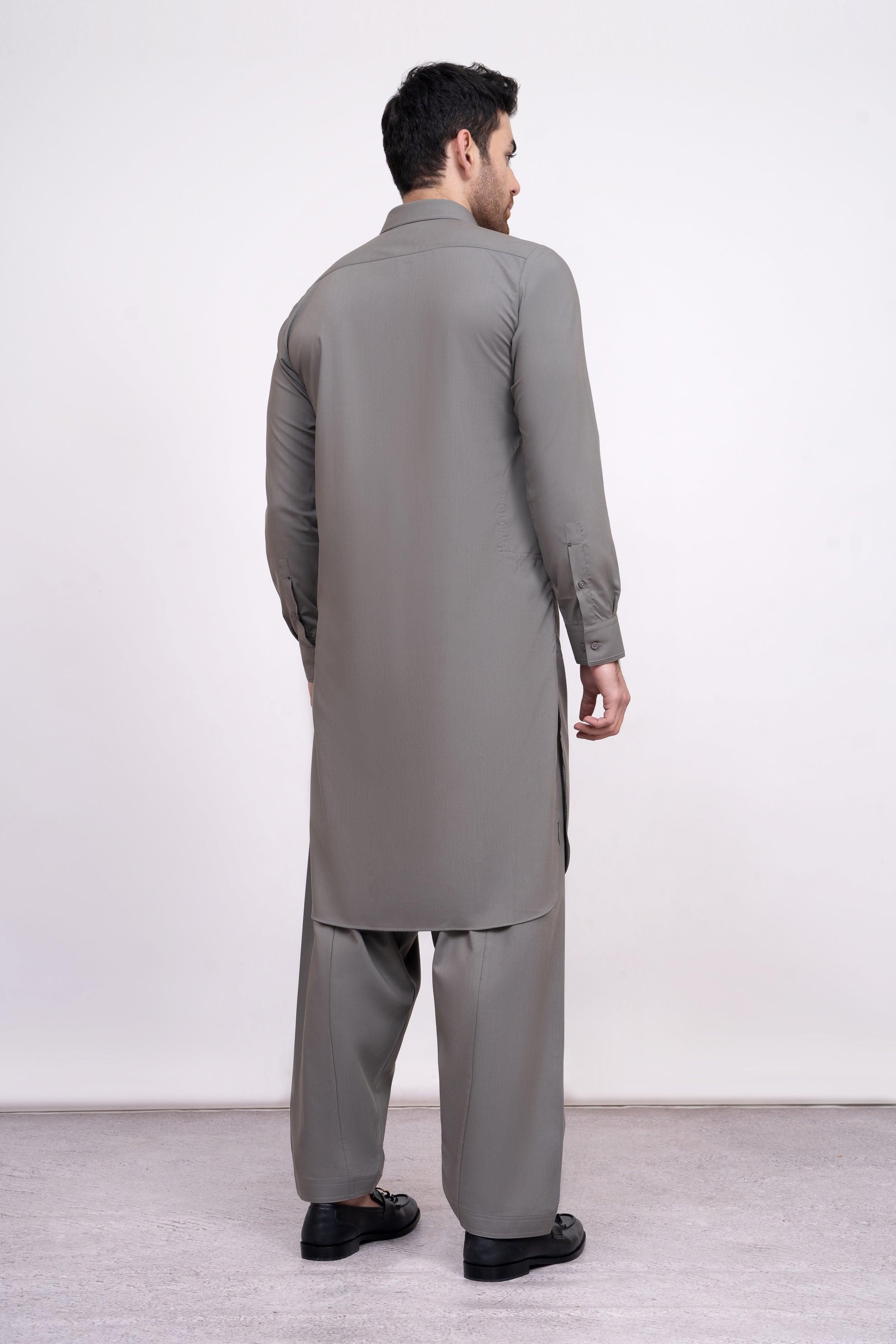 SHALWAR KAMEEZ GREY at Charcoal Clothing