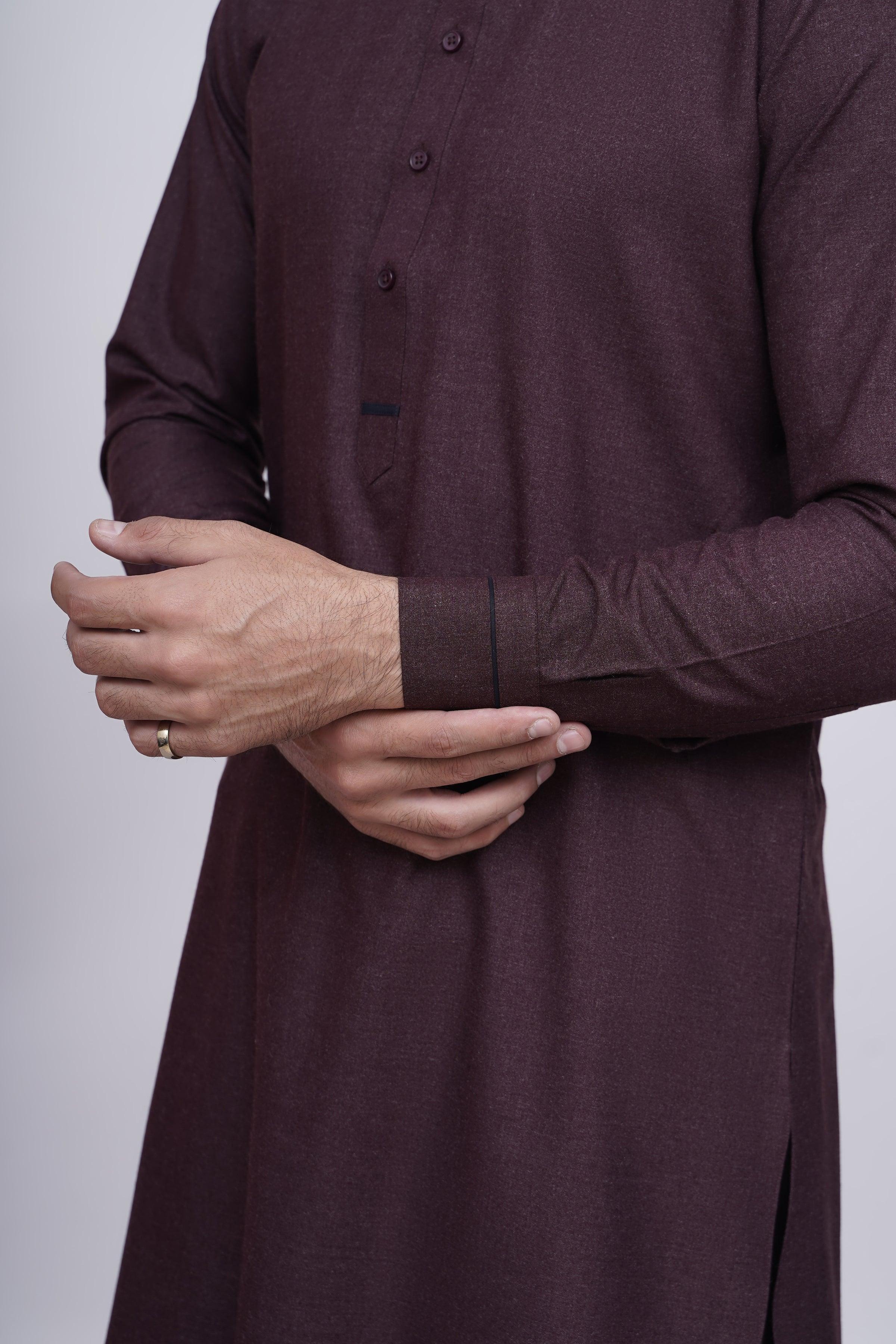 SHALWAR KAMEEZ MAROON at Charcoal Clothing