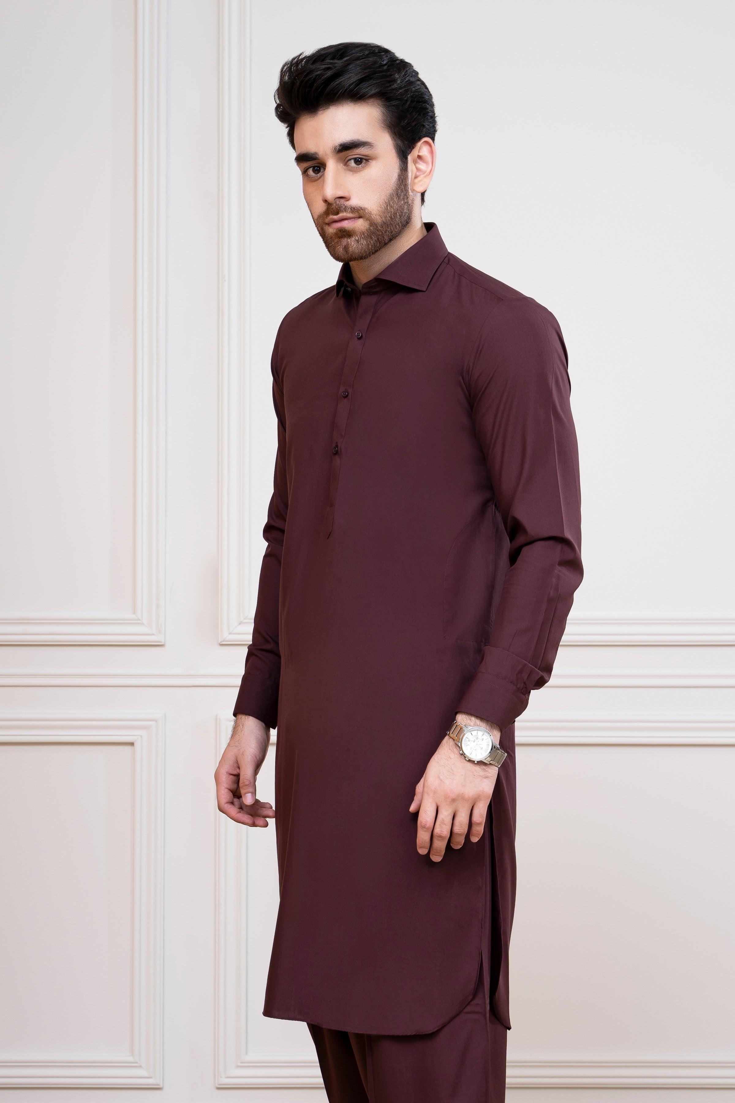 SHALWAR KAMEEZ MAROON at Charcoal Clothing