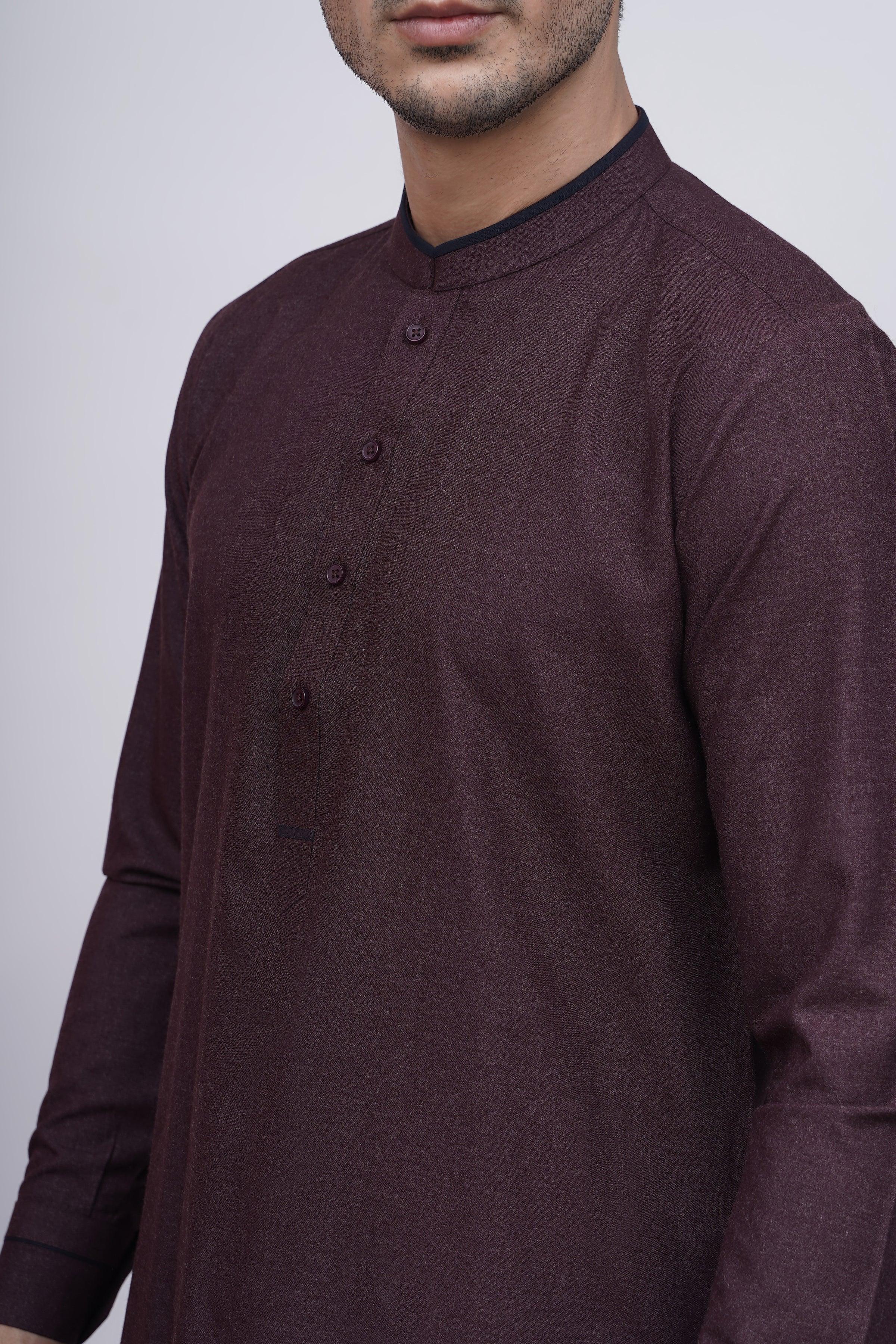 SHALWAR KAMEEZ MAROON at Charcoal Clothing