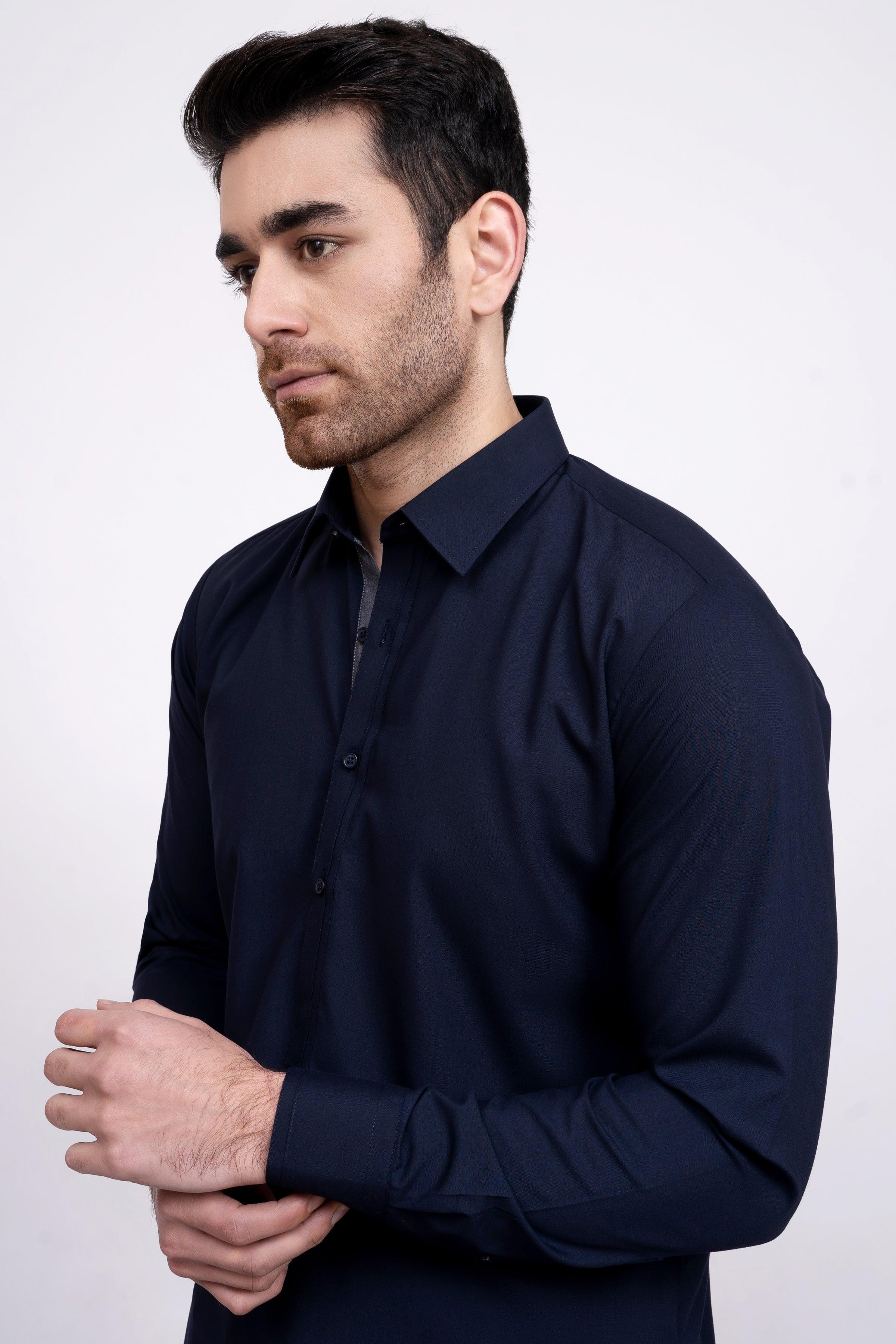 SHALWAR KAMEEZ NAVY at Charcoal Clothing