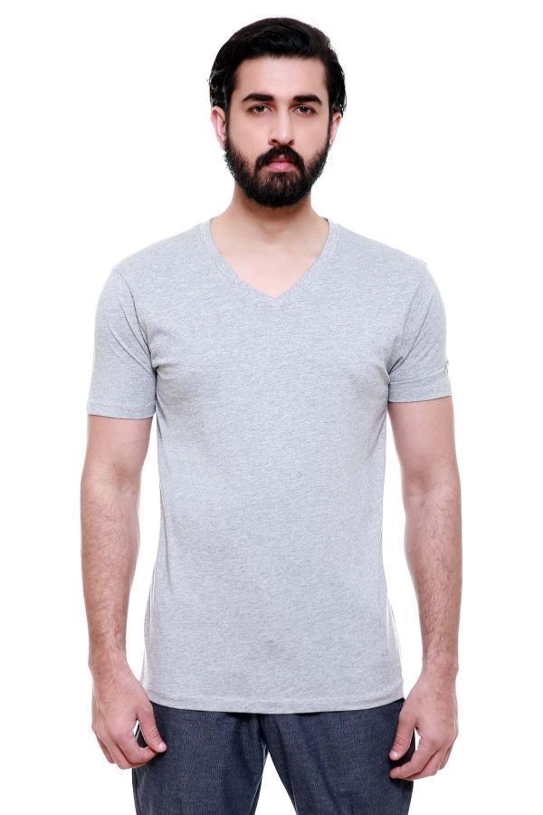 SLEEP WEAR T SHIRT GREY HEATHER at Charcoal Clothing