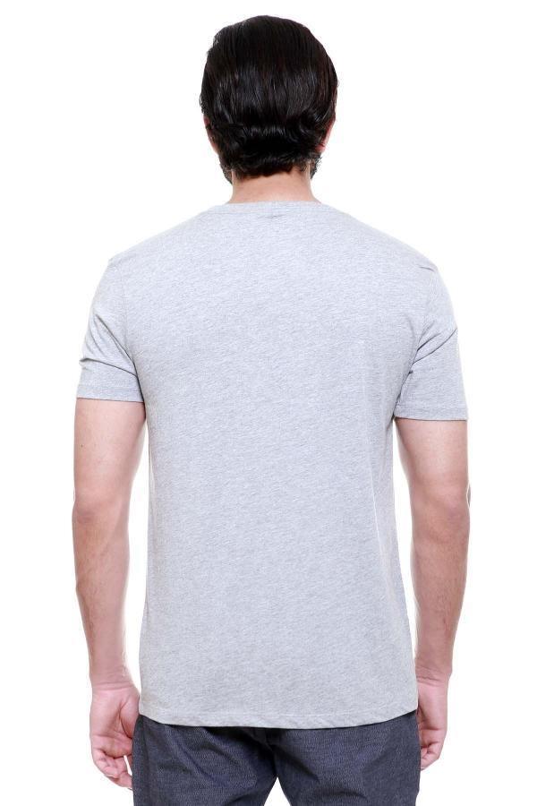 SLEEP WEAR T SHIRT GREY HEATHER at Charcoal Clothing