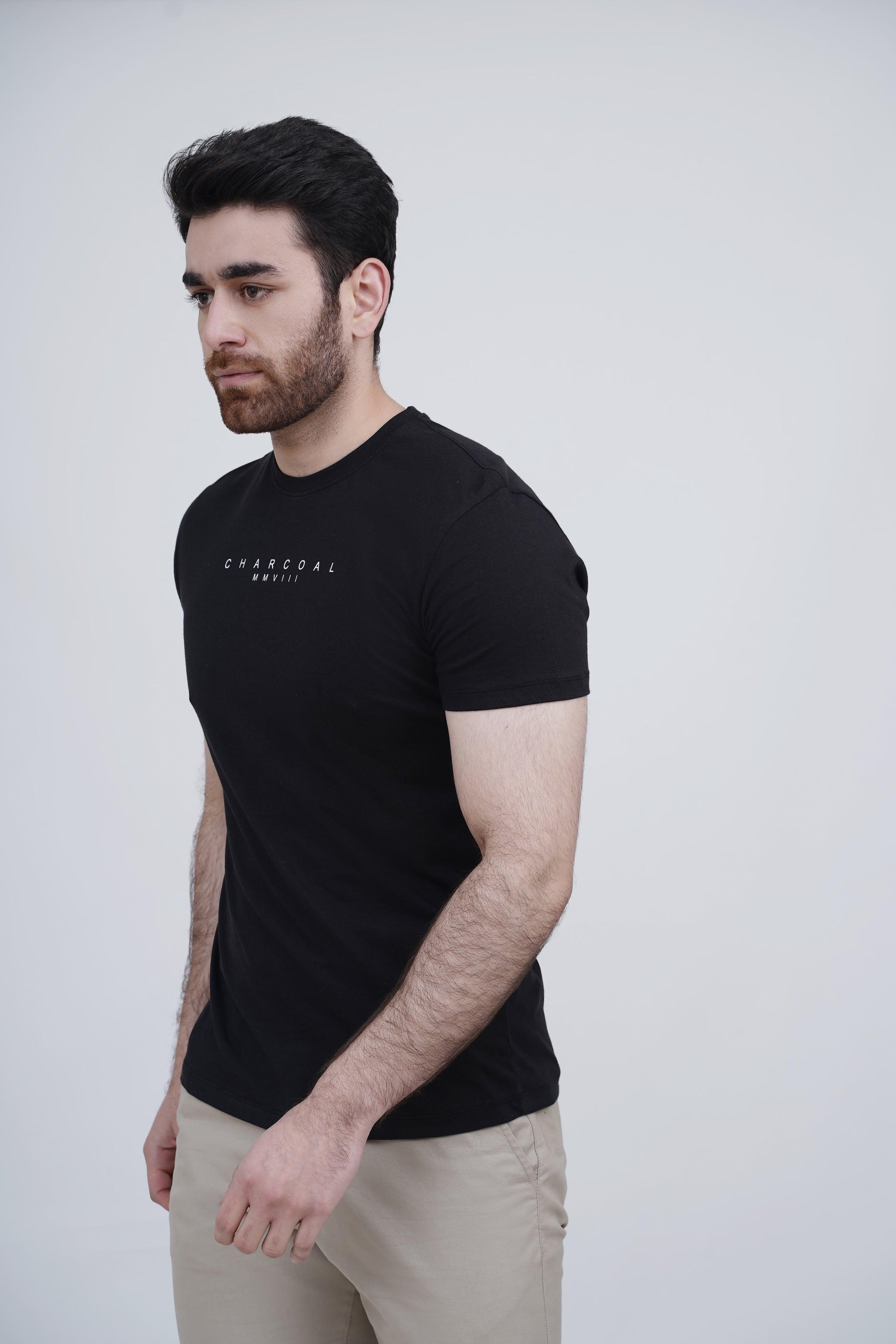 SLEEPWEAR T SHIRT BLACK at Charcoal Clothing