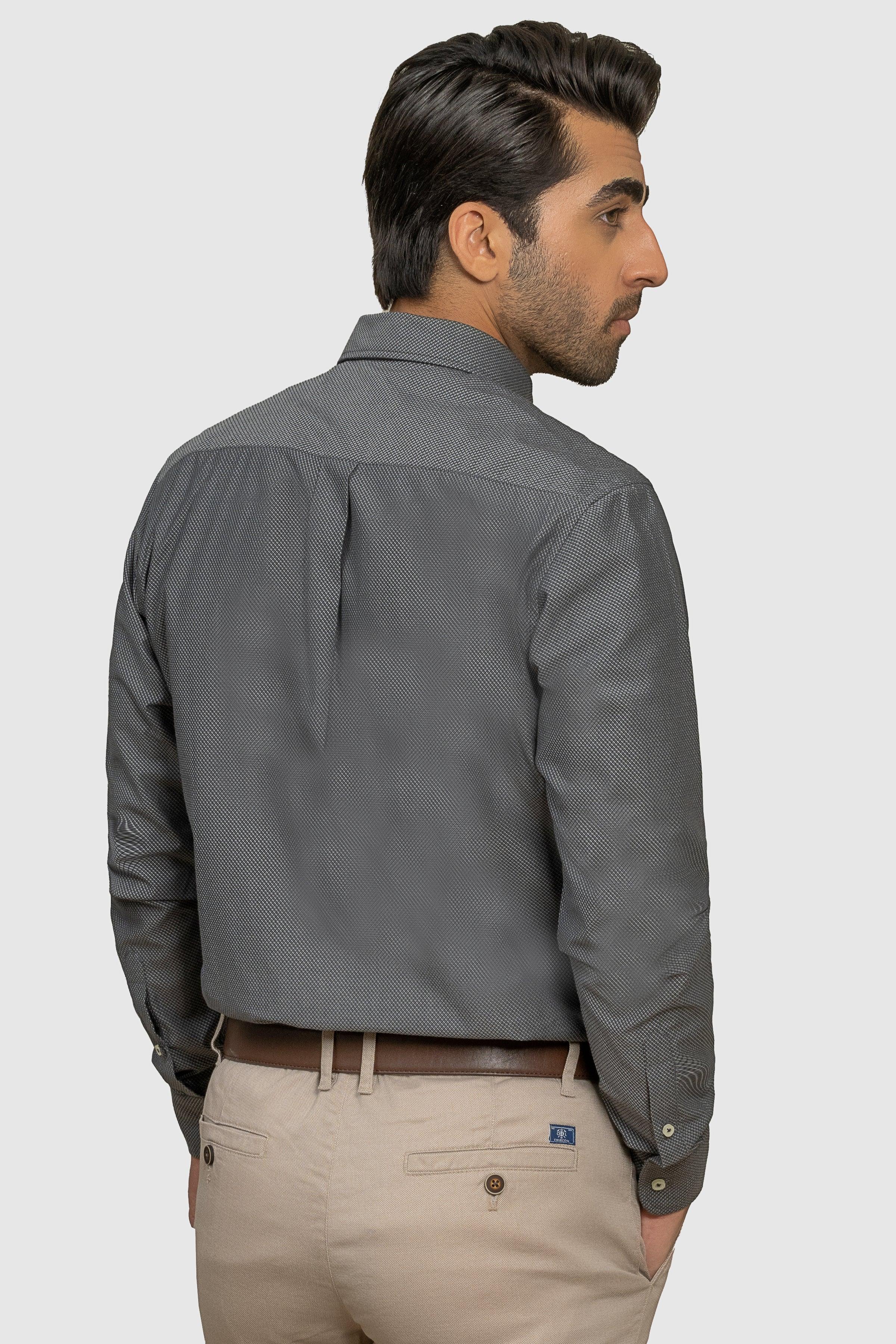 SMART SHIRT CHARCOAL GREY at Charcoal Clothing