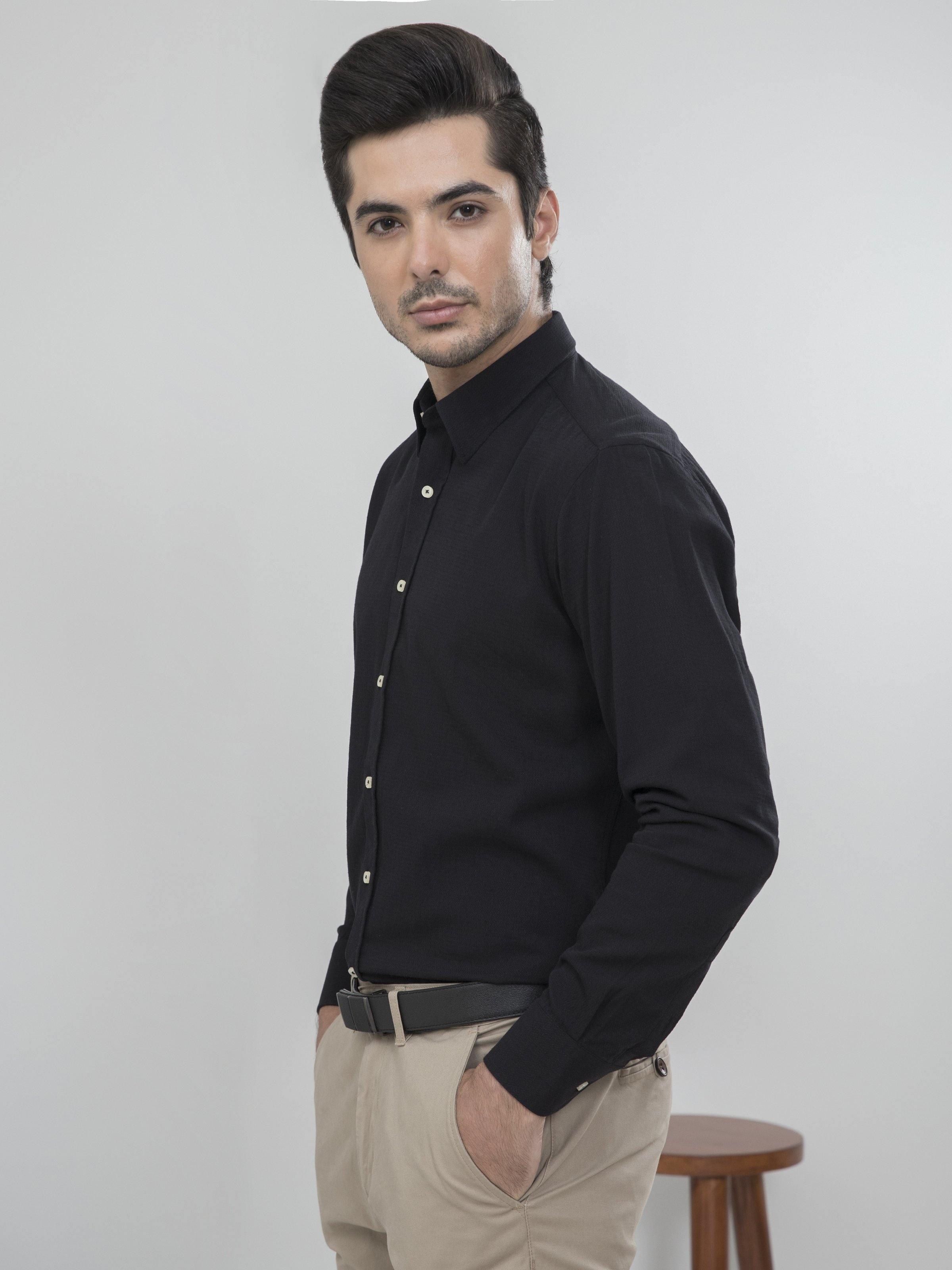 SMART SHIRT FULL SLEEVE BACK at Charcoal Clothing