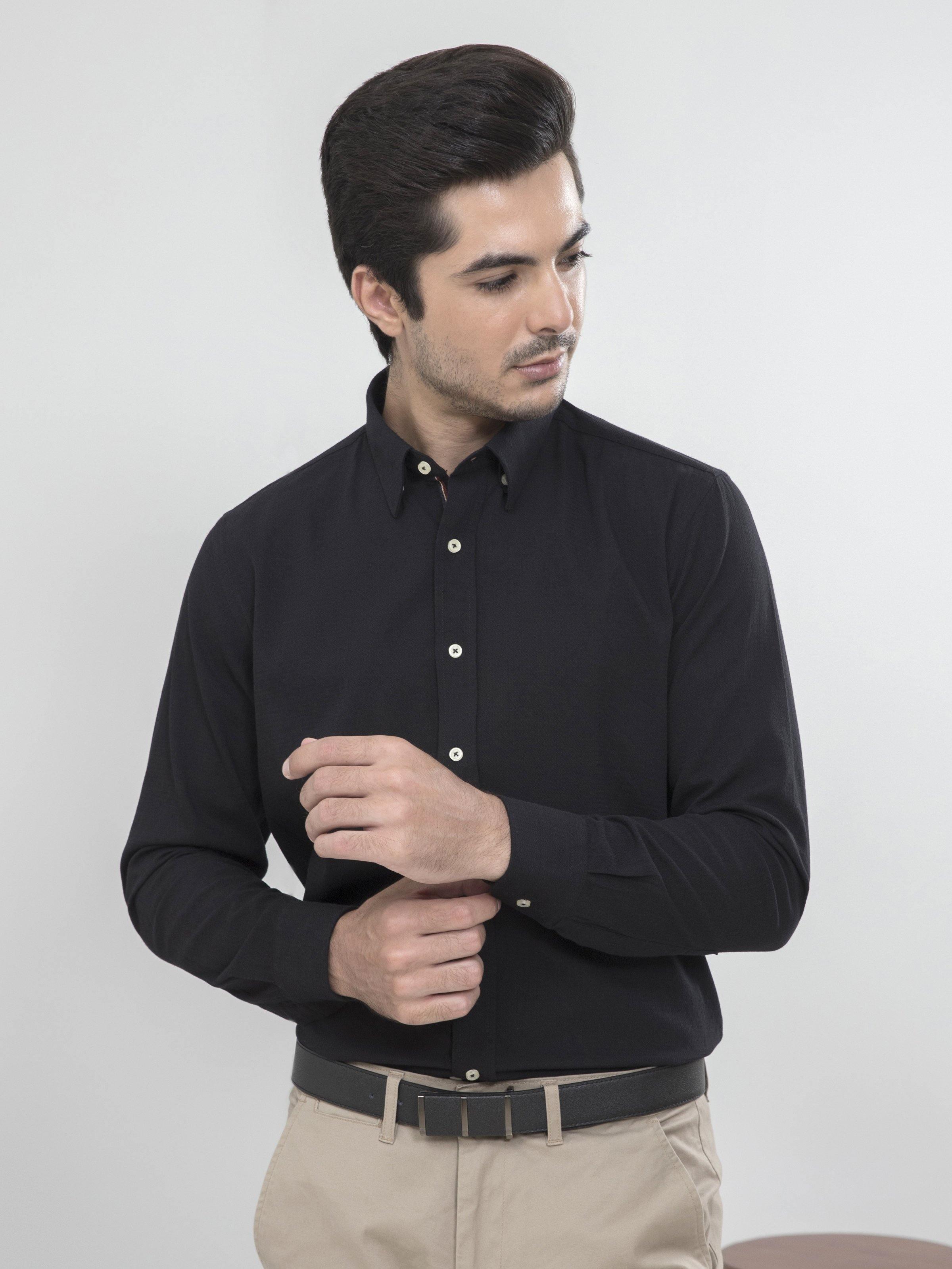SMART SHIRT FULL SLEEVE BACK at Charcoal Clothing