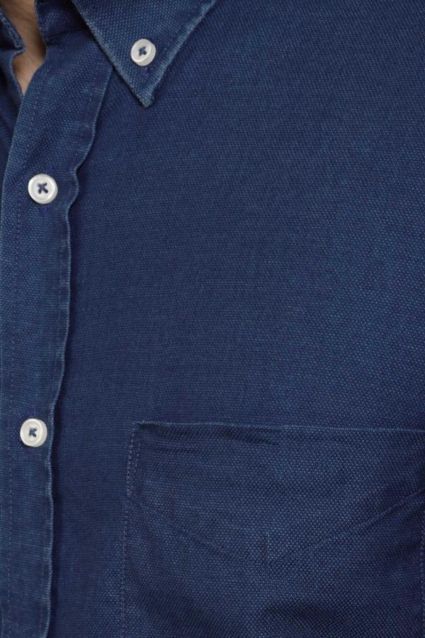 SMART SHIRT FULL SLEEVE NAVY at Charcoal Clothing